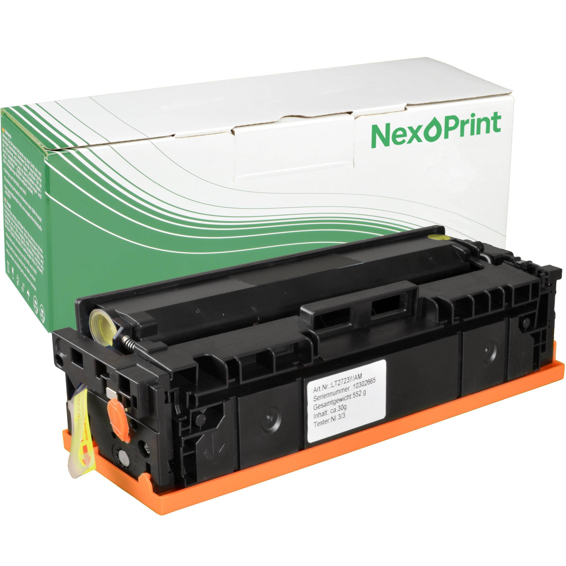 NexoPrint CF532A 205A yellow Toner kompatibel mit HP Color LaserJet Pro MFP M 180 fndw Color LaserJet Pro MFP M 180 n Color LaserJet Pro MFP M 181
