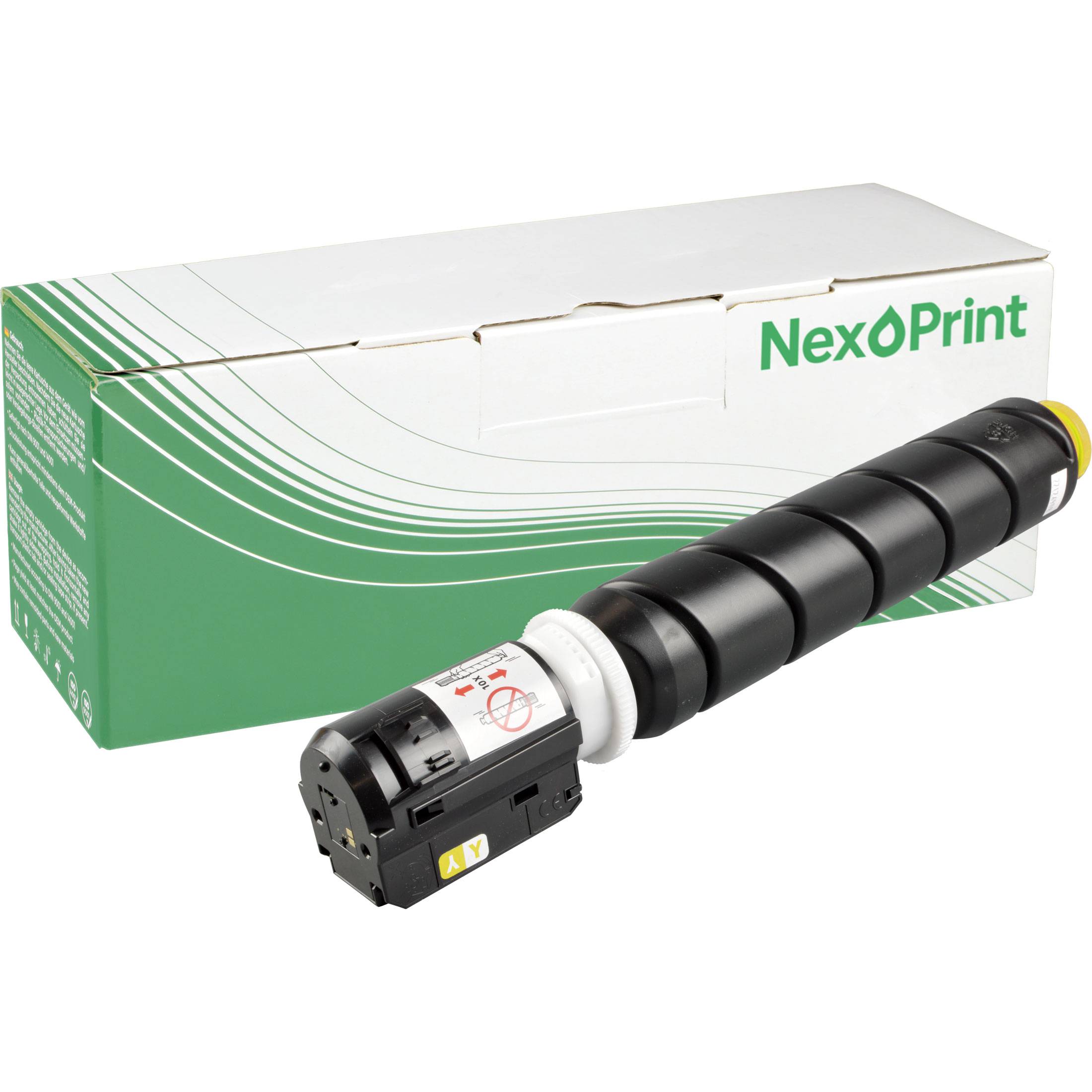 NexoPrint 2185C002 C-EXV55 yellow Toner kompatibel mit Canon IR Advance C257 idXC356 P C356 P II 19500 Seiten