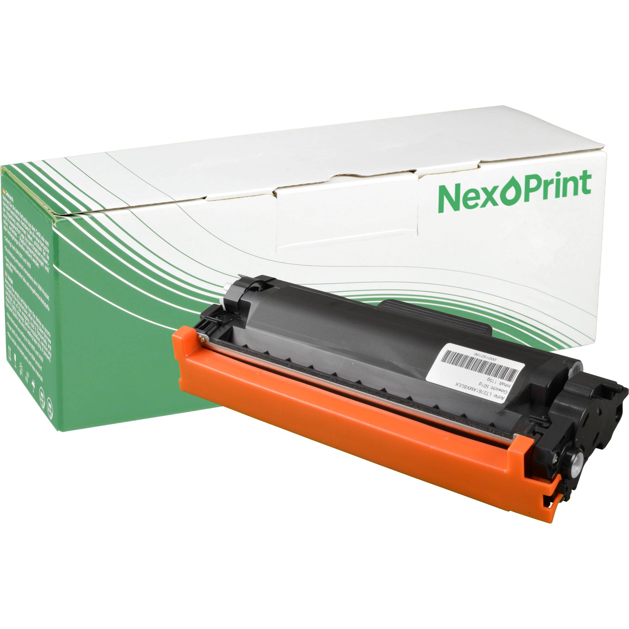 NexoPrint TN-2420 schwarz Toner kompatibel mit Brother HL-L 2375 DW MFC-L 2710 DN MFC-L 2710 DW schwarz 6600 Seiten