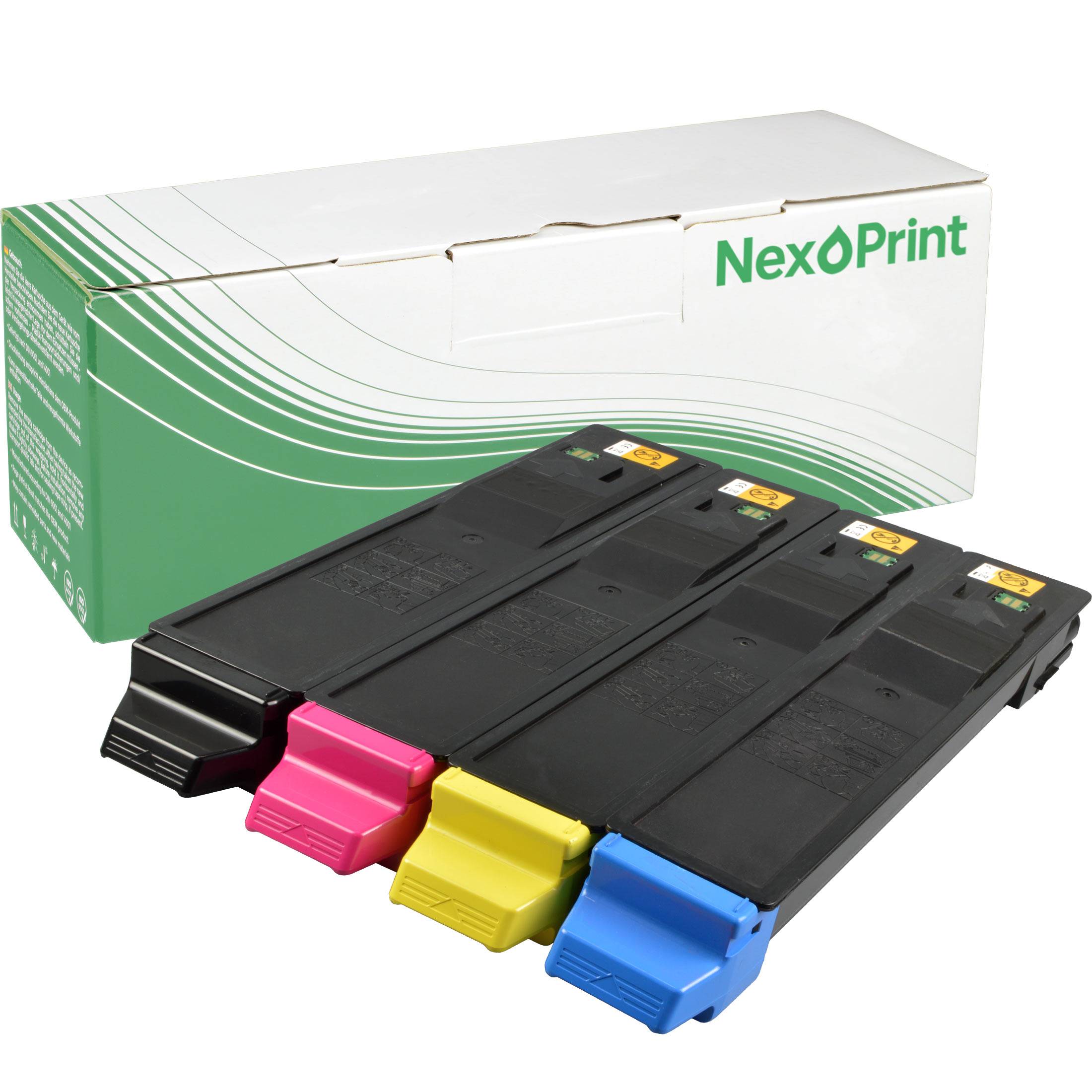 NexoPrint TK-8115 Multipack KCMY Toner kompatibel mit Kyocera ECOSYS M 8130 cidn ECOSYS M 8130 cidn Plus ECOSYS M 8130 cin CMYK 33250 Seiten
