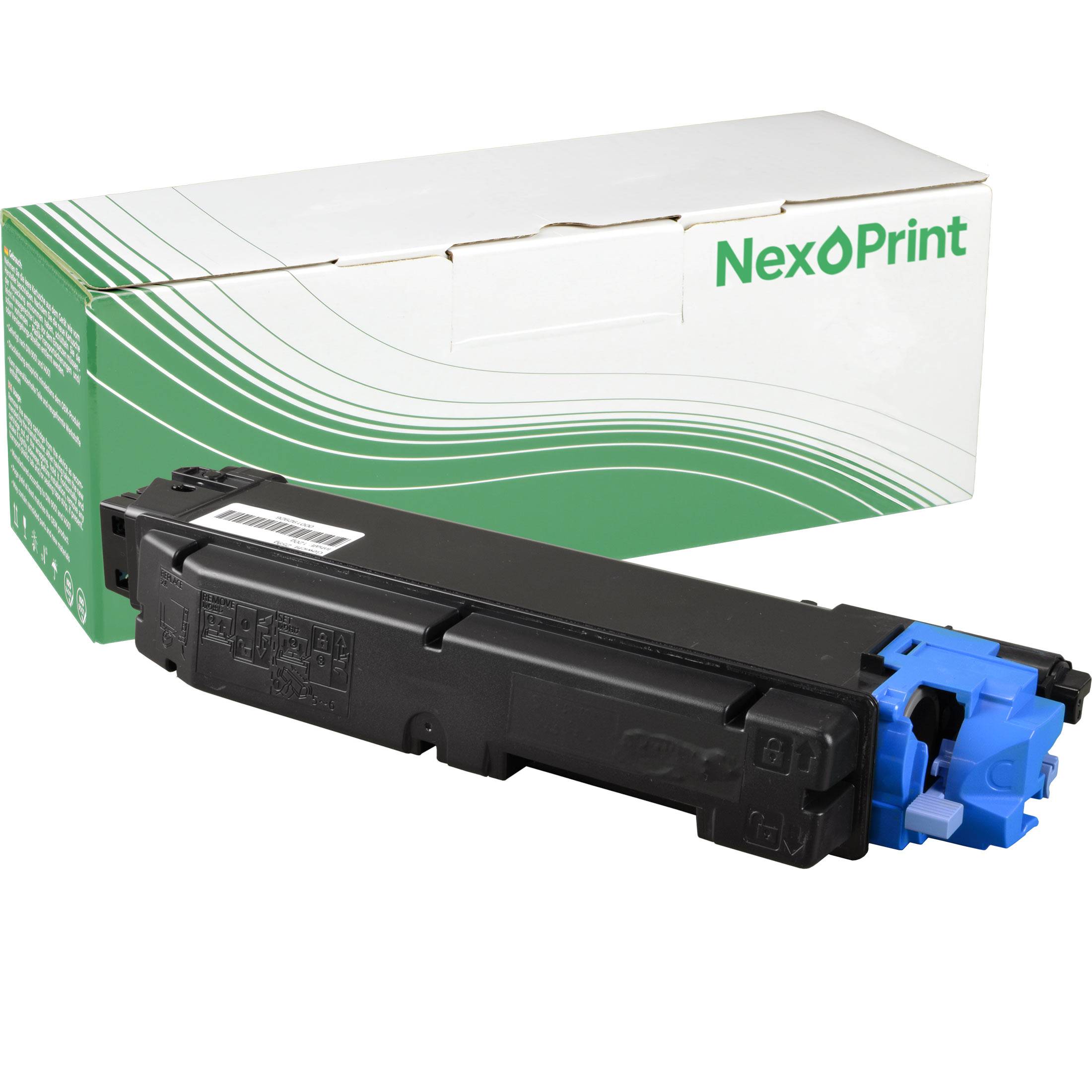 NexoPrint TK-5270C1T02TVCNL0 cyan Toner kompatibel mit Kyocera ECOSYS M6230CIdnt ECOSYS M6630CIdn ECOSYS P 6230 cdn 6750 Seiten