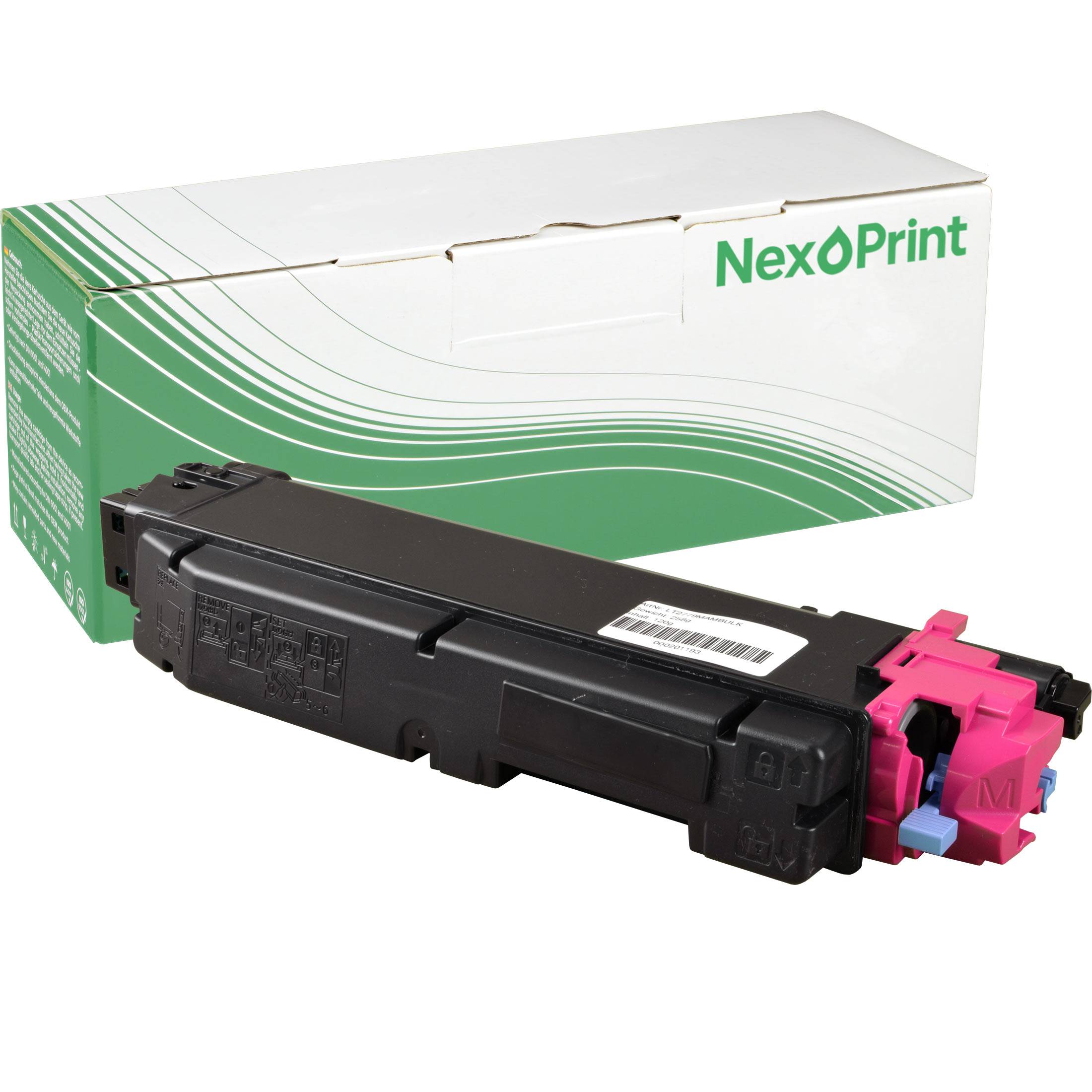 NexoPrint TK-5270M 1T02TVBNL0 magenta Toner kompatibel mit Kyocera ECOSYS M 6230 cidnt ECOSYS M 6630 cidn ECOSYS P 6230 cdn magenta 6750 Seiten