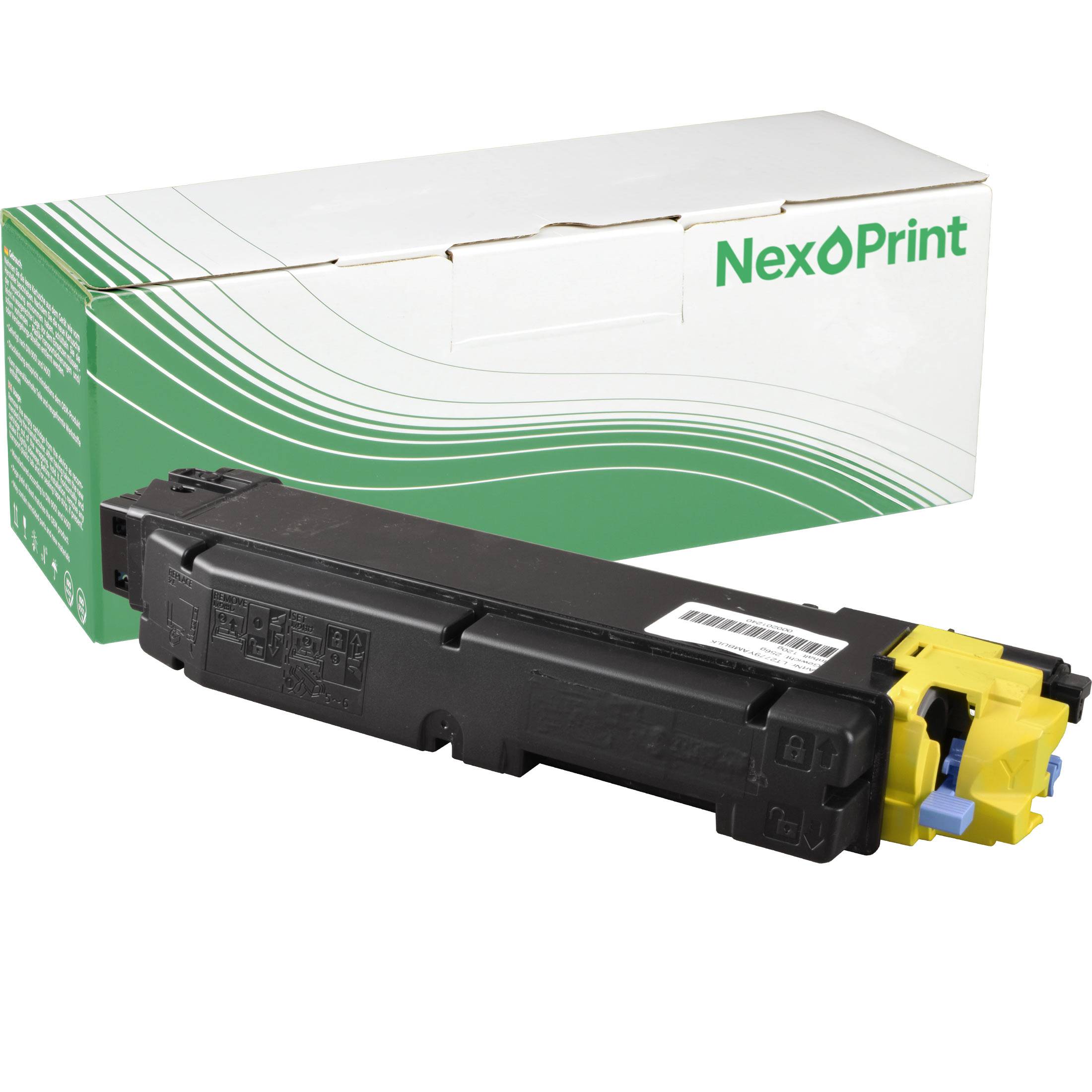 NexoPrint TK-5270Y 1T02TVANL0 yellow Toner kompatibel mit Kyocera ECOSYS M 6230 cidnt ECOSYS M 6630 cidn ECOSYS P 6230 cdn yellow 6750 Seiten