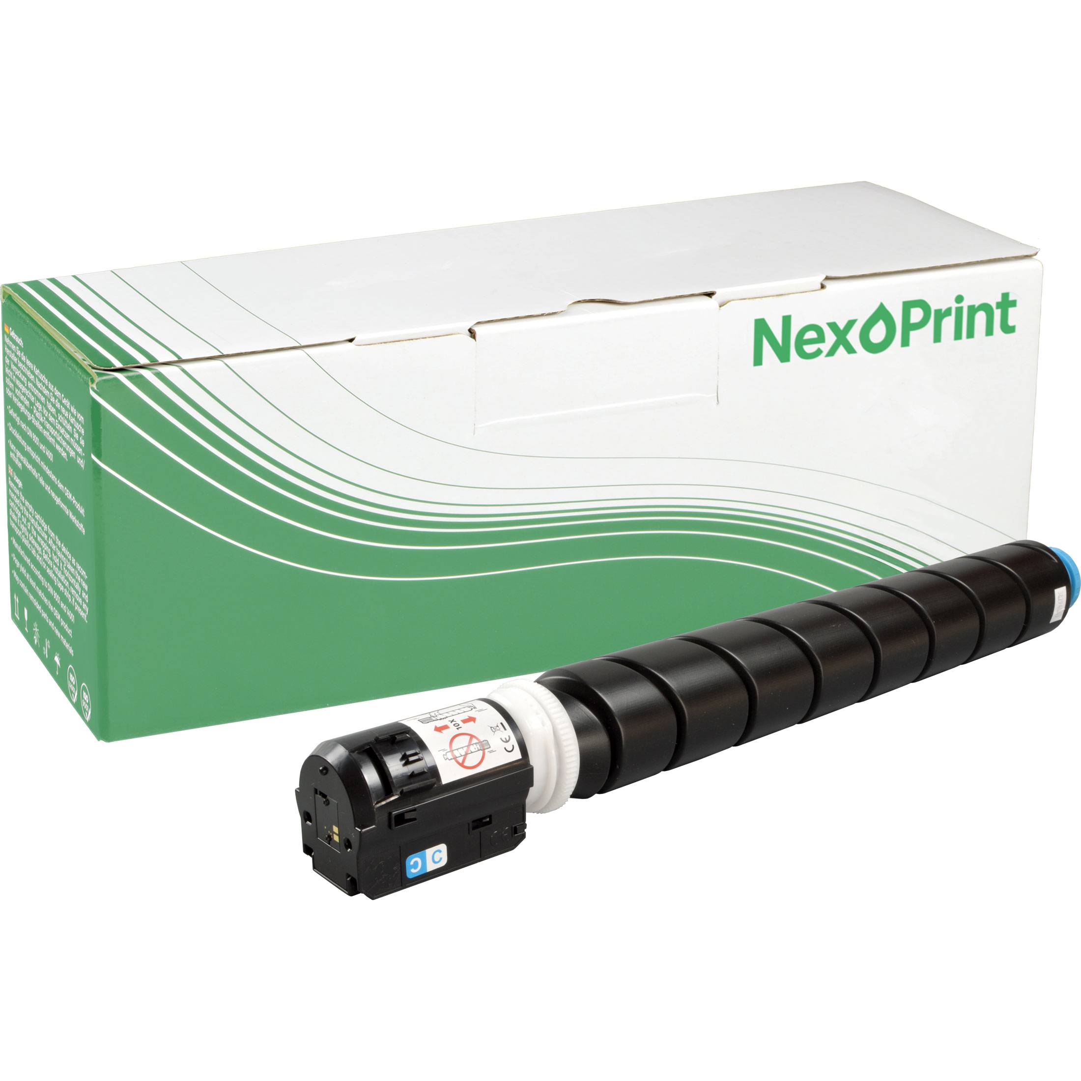 NexoPrint 1395C002 C-EXV54 cyan Toner kompatibel mit Canon IR-C3125 i imageRUNNER Advance C3025 i C3125 i 9250 Seiten