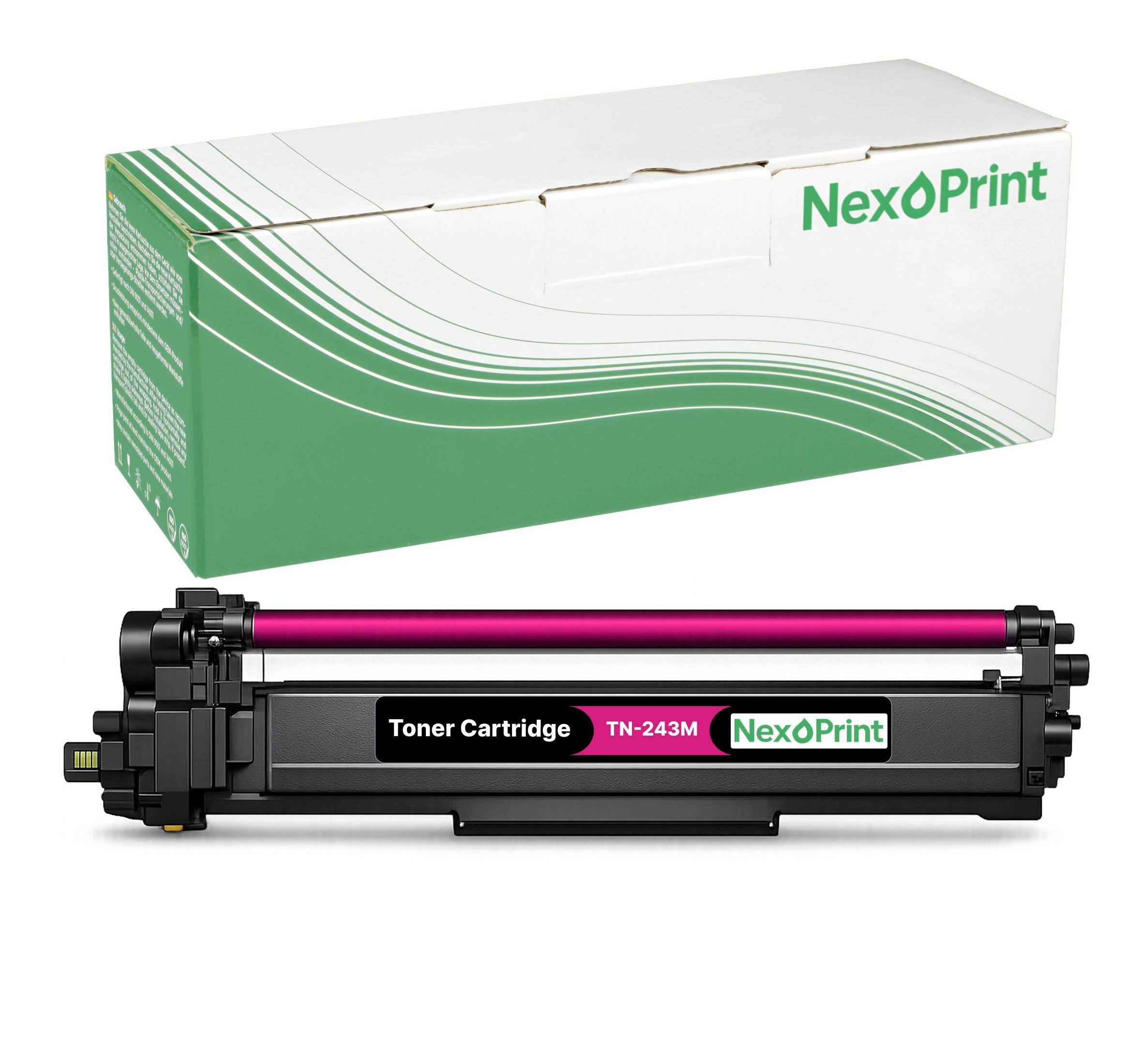 NexoPrint TN-243M magenta Toner kompatibel mit Brother MFC-L 3730 CDN MFC-L 3750CDW MFC-L 3770CDW 1150 Seiten