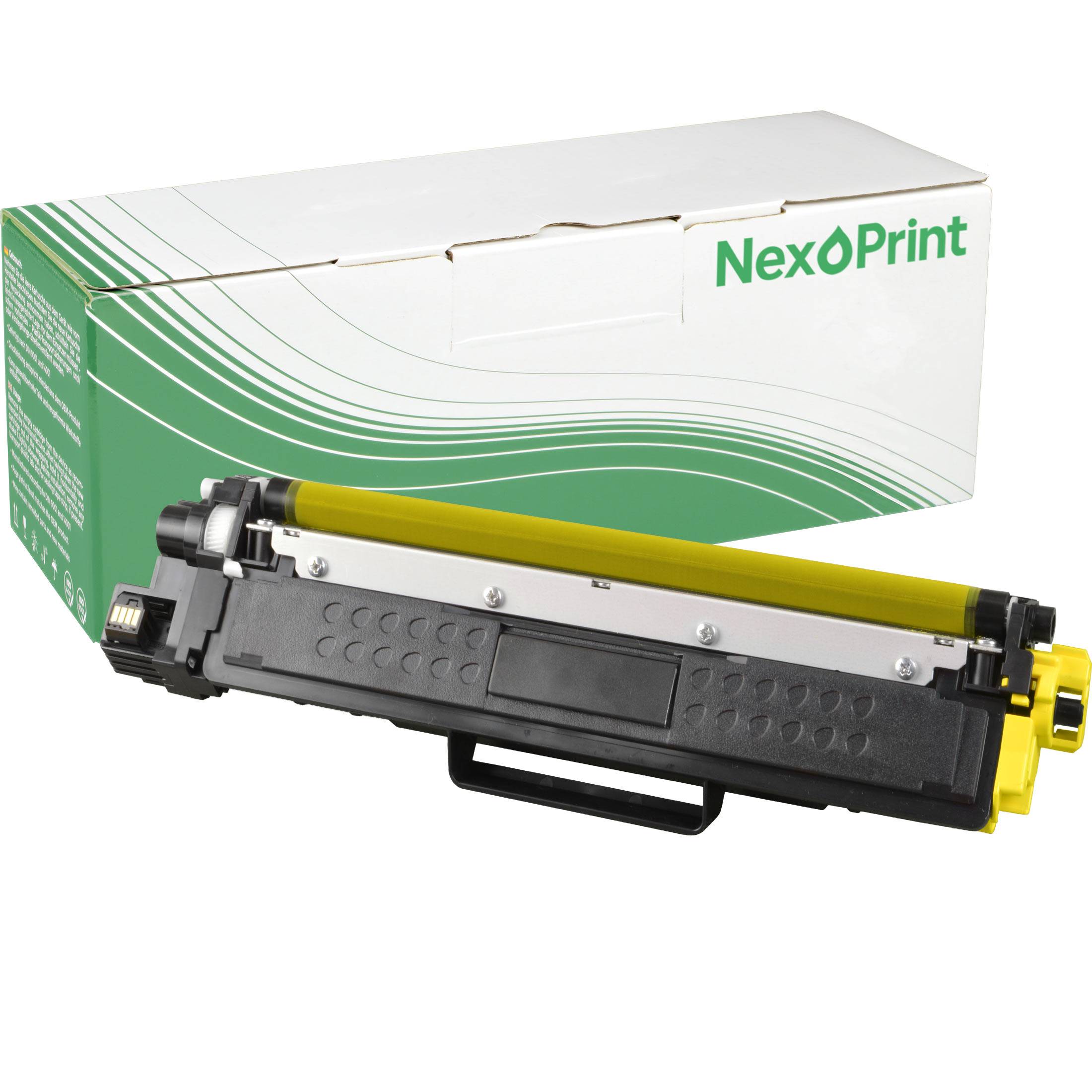 NexoPrint TN-243Y yellow Toner kompatibel mit Brother MFC-L 3730 CDN MFC-L 3750 CDW MFC-L 3770 CDW yellow 1150 Seiten