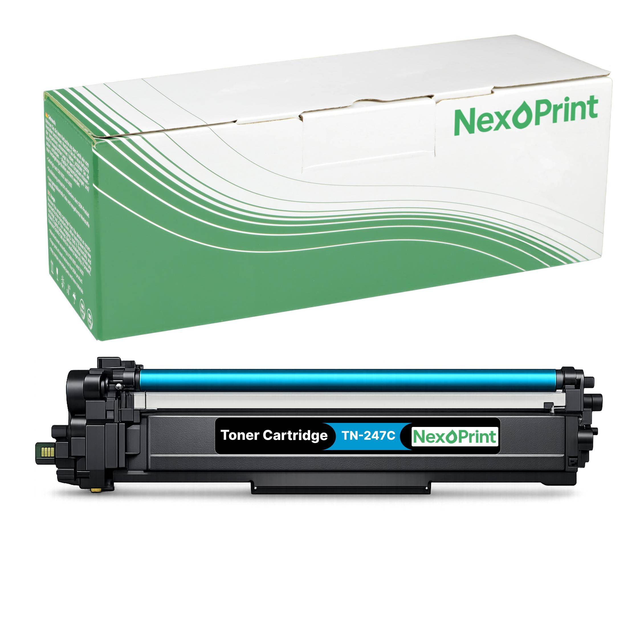 NexoPrint TN-247C cyan Toner kompatibel mit Brother MFC-L 3730 CDN MFC-L 3750CDW MFC-L 3770CDW 2650 Seiten