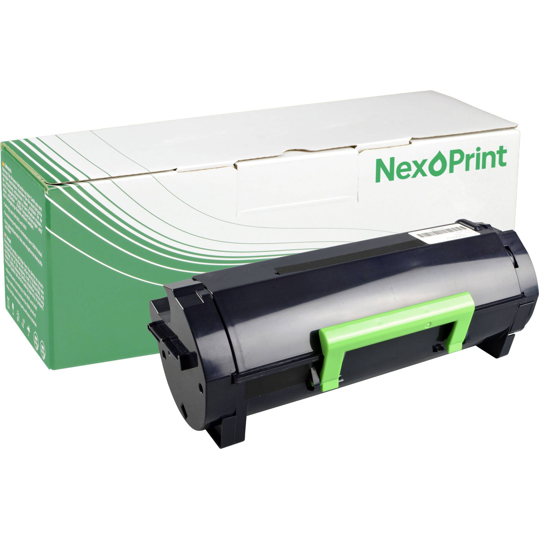 NexoPrint 56F2U00 schwarz Toner kompatibel mit Lexmark MX 622 adhe MX 622 adhs MX 622 de schwarz 25000 Seiten