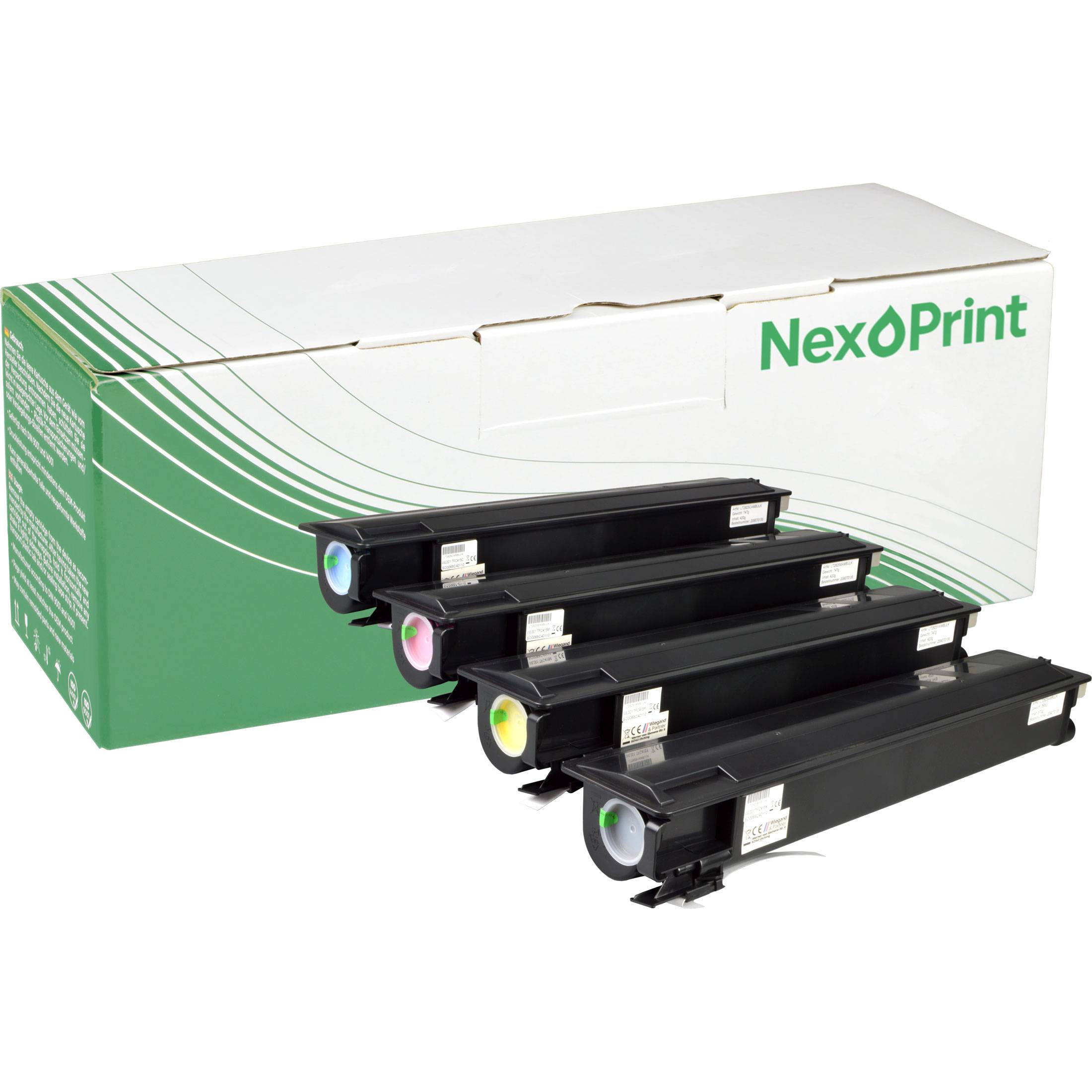 NexoPrint T-FC415E Multipack KCMY Toner kompatibel mit Toshiba E-Studio 3515 AC E-Studio 4515 AC E-Studio 5015 AC CMYK 139200 Seiten