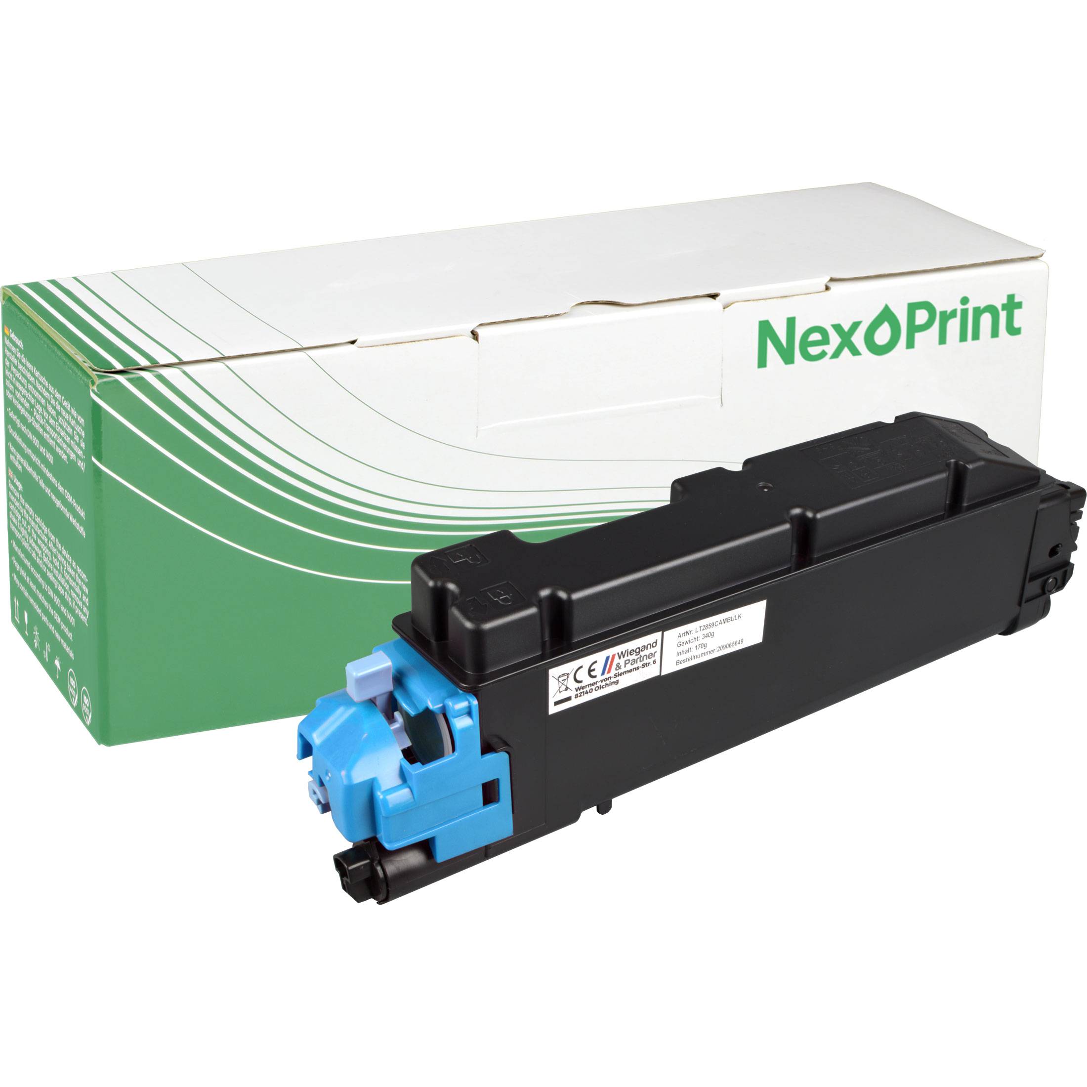 NexoPrint 408315 PC600 cyan Toner kompatibel mit Ricoh Lanier P C 600 P C 600 cyan 13500 Seiten