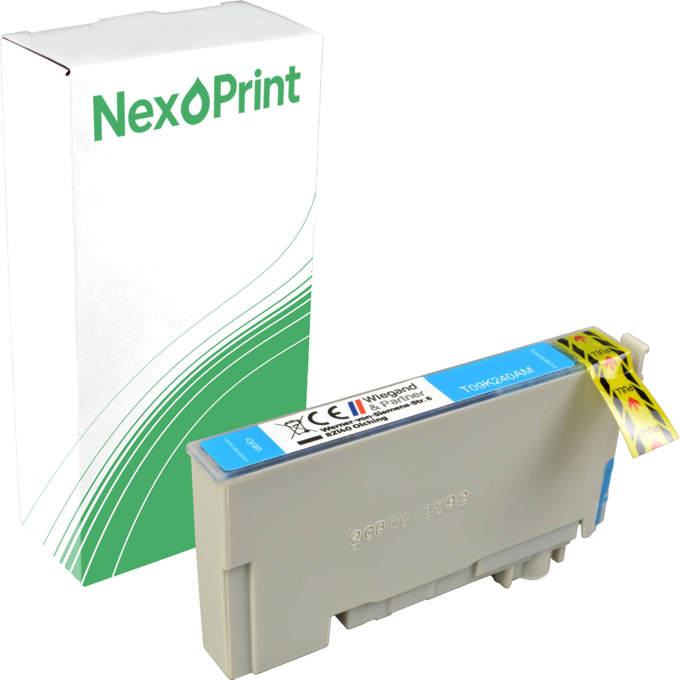 Tonerpatronen-Box mit NexPrint-Beschriftung mit Patrone, die das Modellcode TN-660VSM zeigt und umweltfreundliche sowie Recycling-Symbole aufweist.