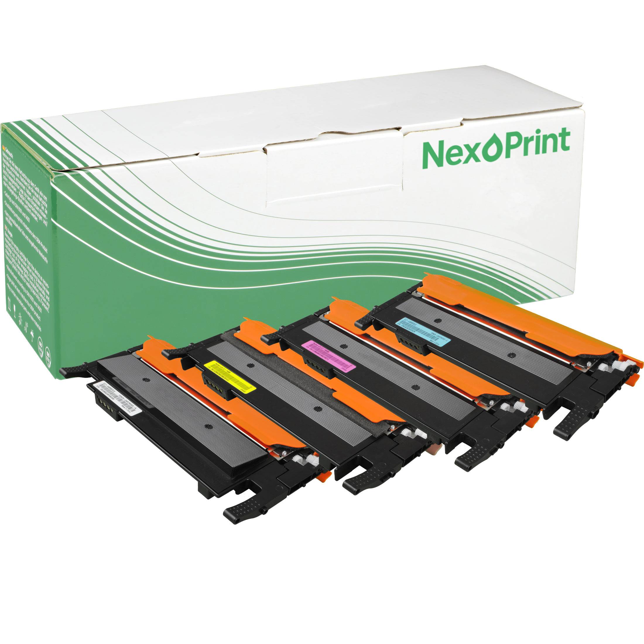 NexoPrint W2070A-73A 117A Multipack KCMY Toner kompatibel mit HP Color Laser MFP 179 fng Color Laser MFP 179 fnw Color Laser MFP 179 fwg CMYK 4100