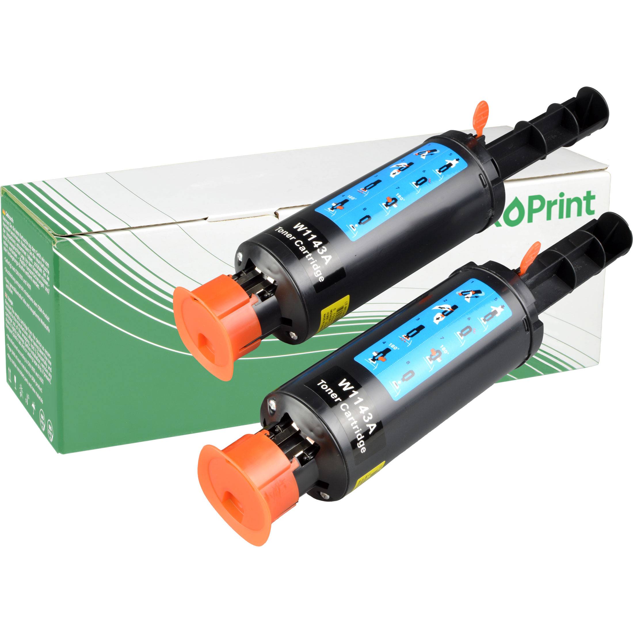 NexoPrint W1143AD 143AD Doppelpack schwarz Toner kompatibel mit HPNeverstop Laser MFP 1201NNeverstop Laser MFP 1202NwNeverstop Laser MFP 1202