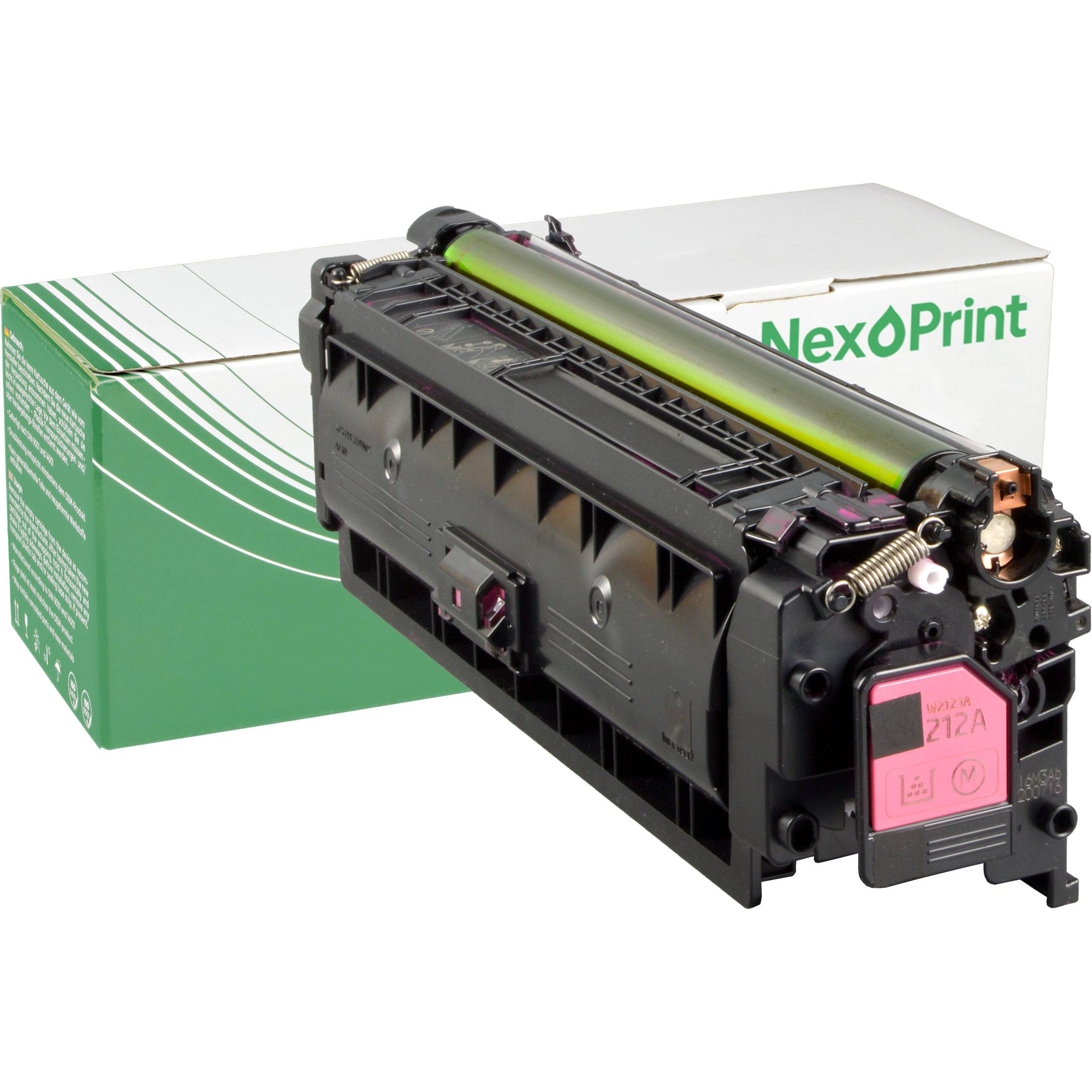 NexoPrint W2123X212Xmagenta Toner kompatibel mit HP Color LaserJet Enterprise M555dn M555 XMFP M578dn 10000 Seiten