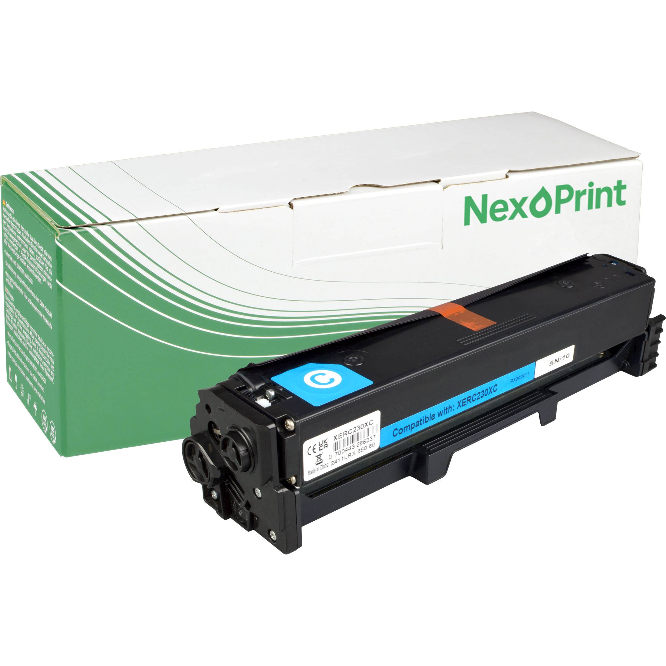 NexoPrint 006R04392 cyan Toner kompatibel mit Xerox C 230 C 235 cyan 2500 Seiten