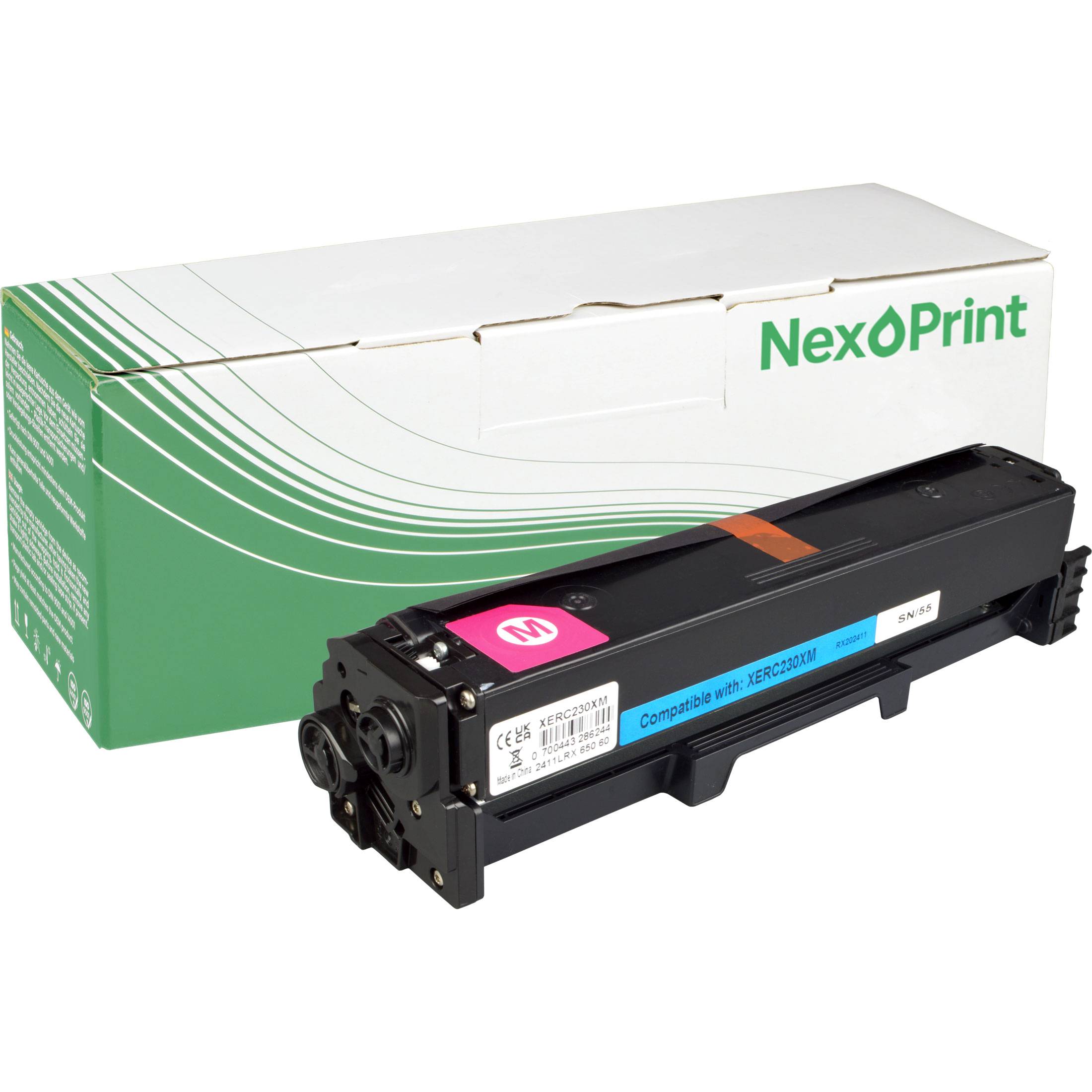 NexoPrint 006R04385 magenta Toner kompatibel mit Xerox C 230 C 235 magenta 1500 Seiten