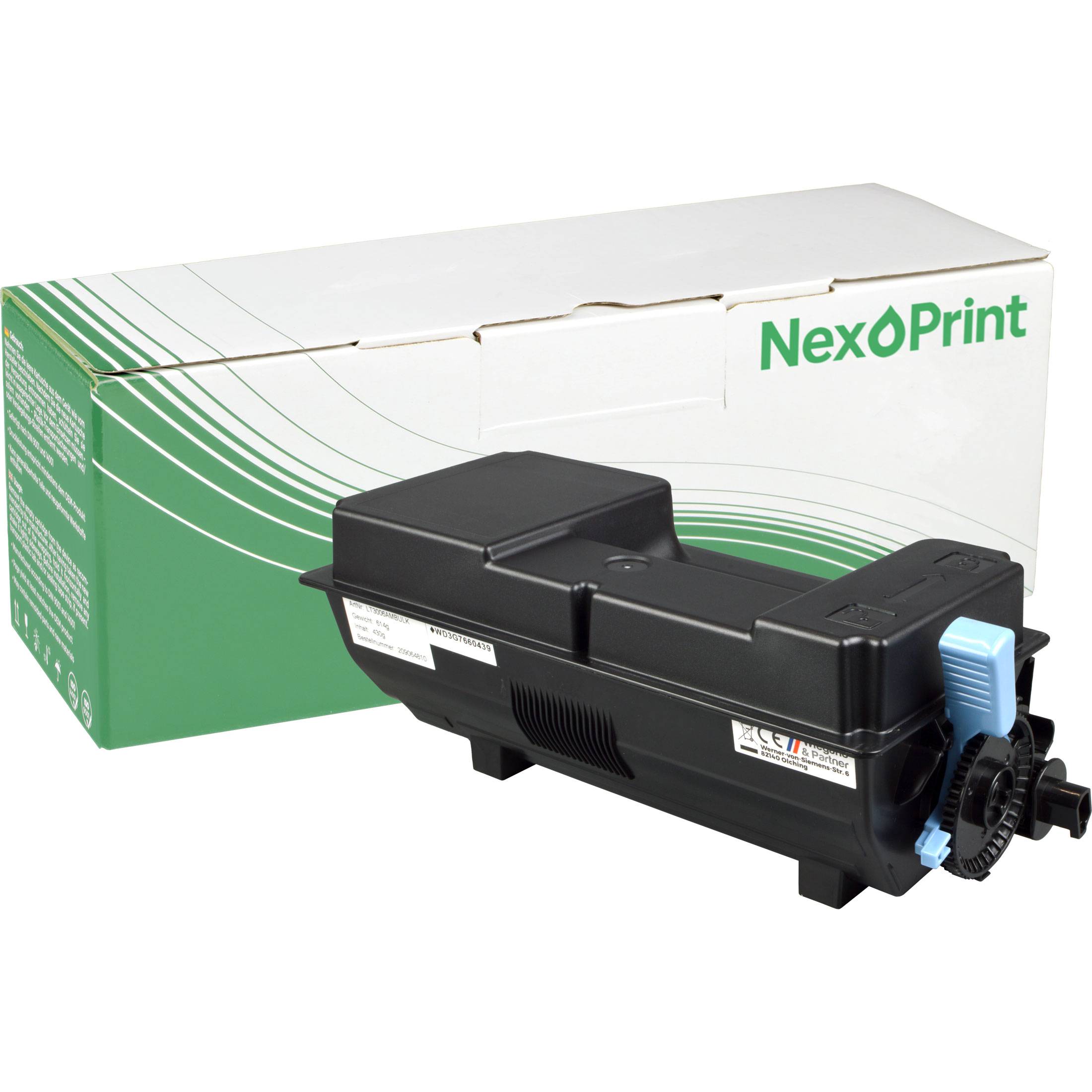 NexoPrint 20N20C0 cyan Toner kompatibel mit Lexmark CX 331 adwe, CX 431 adw, CX 431 dw cyan 1500 Seiten
