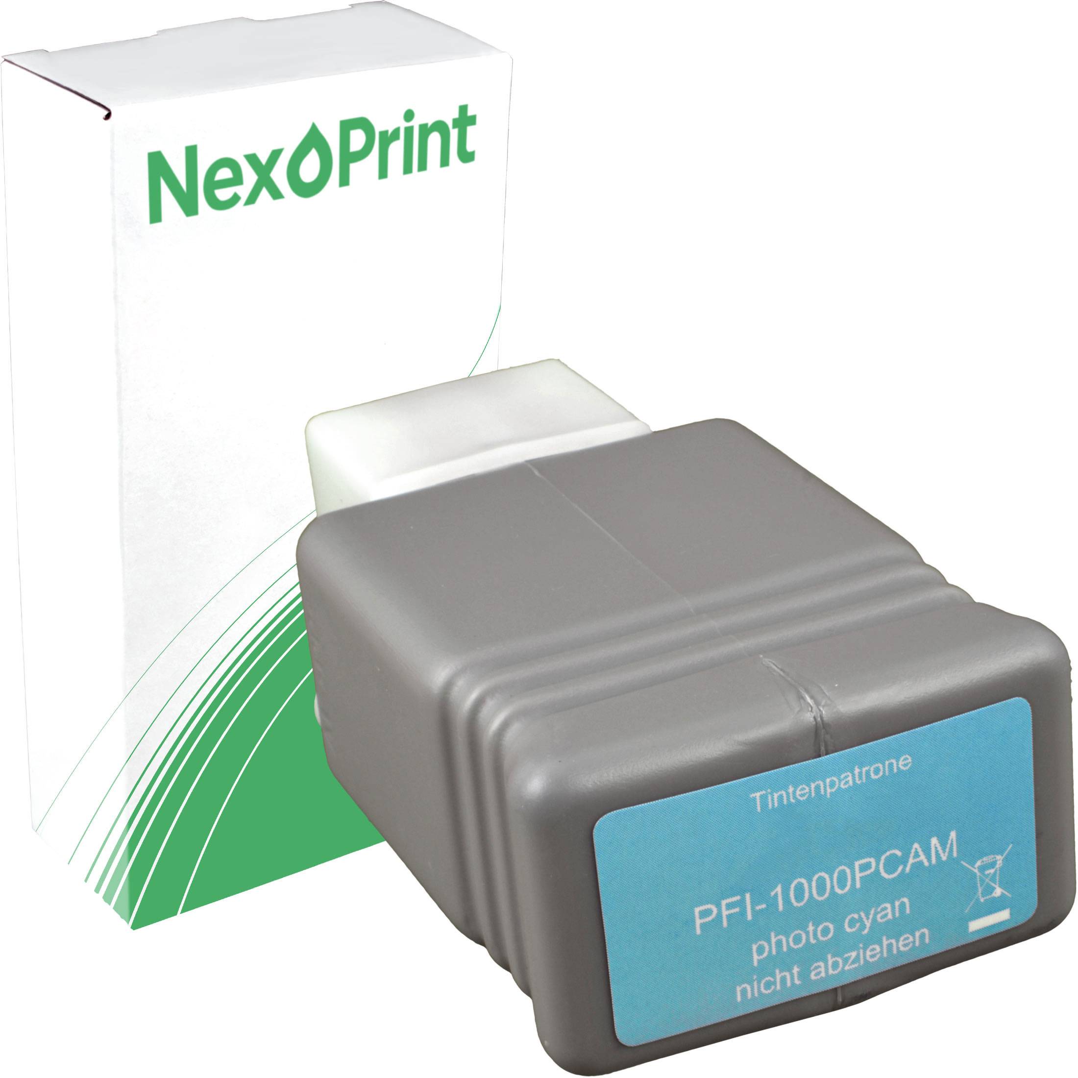 Eine Packung mit Cyan-Tintenpatrone mit der Bezeichnung 