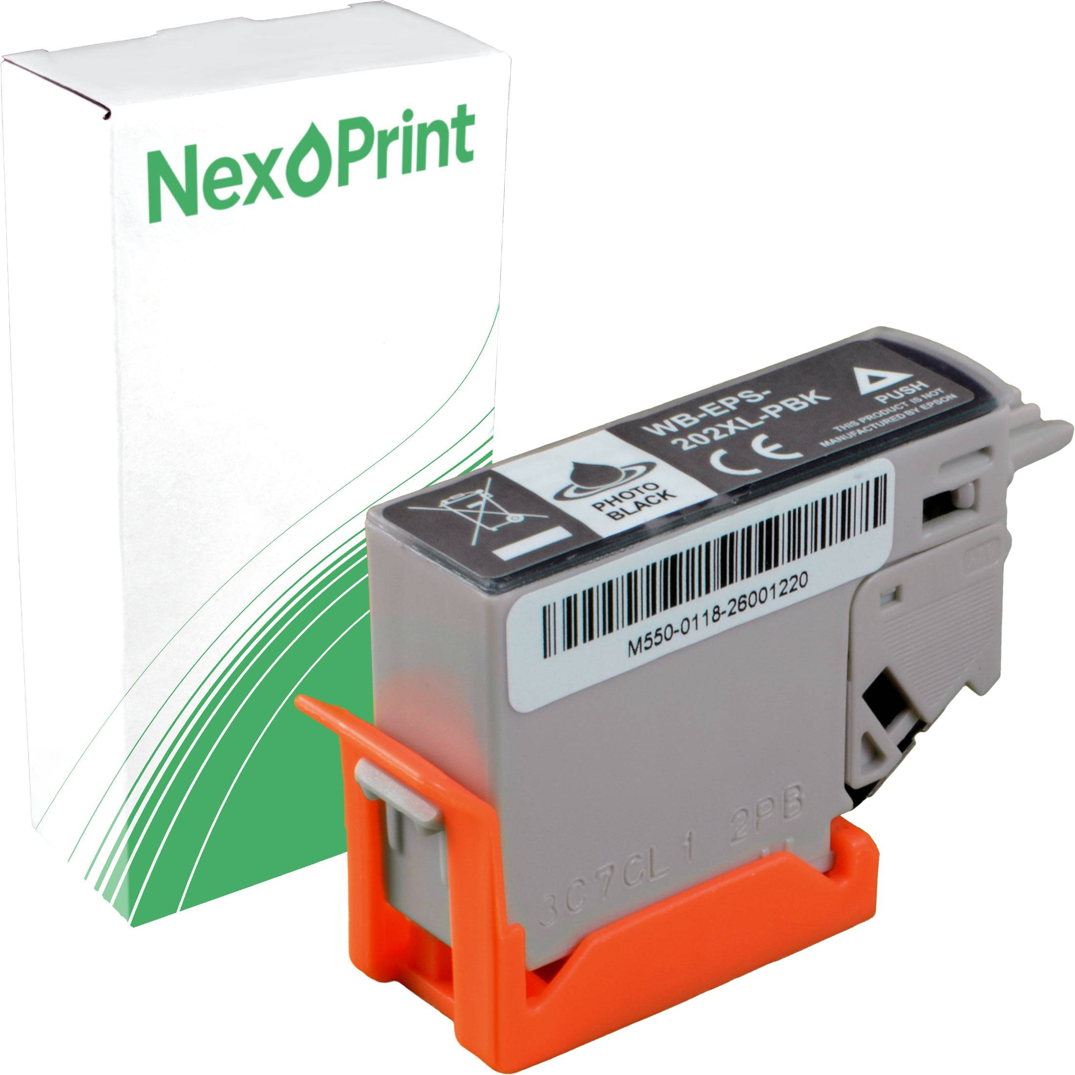 Druckerpatrone mit der Aufschrift „NexPrint