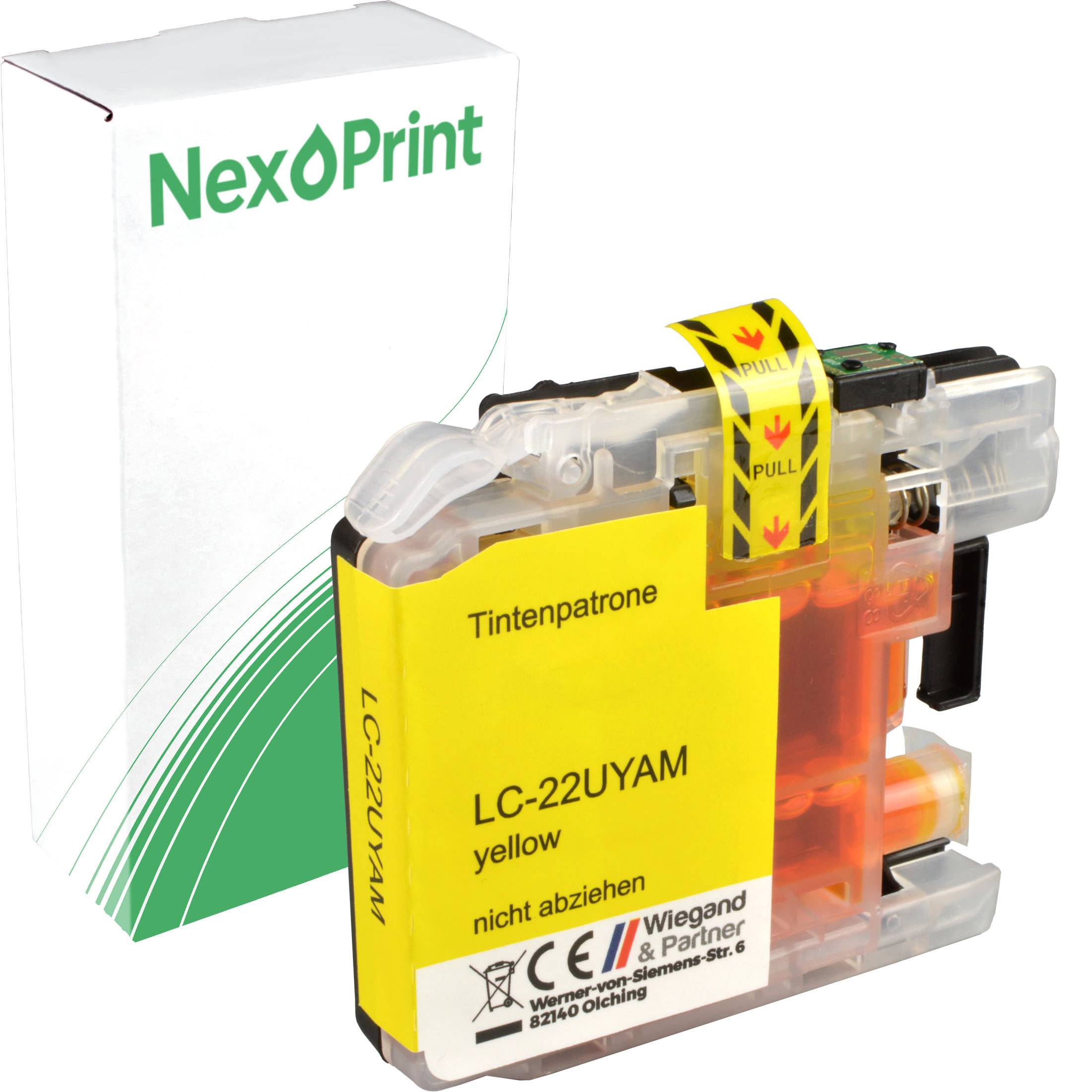 Tintenpatrone der Marke 