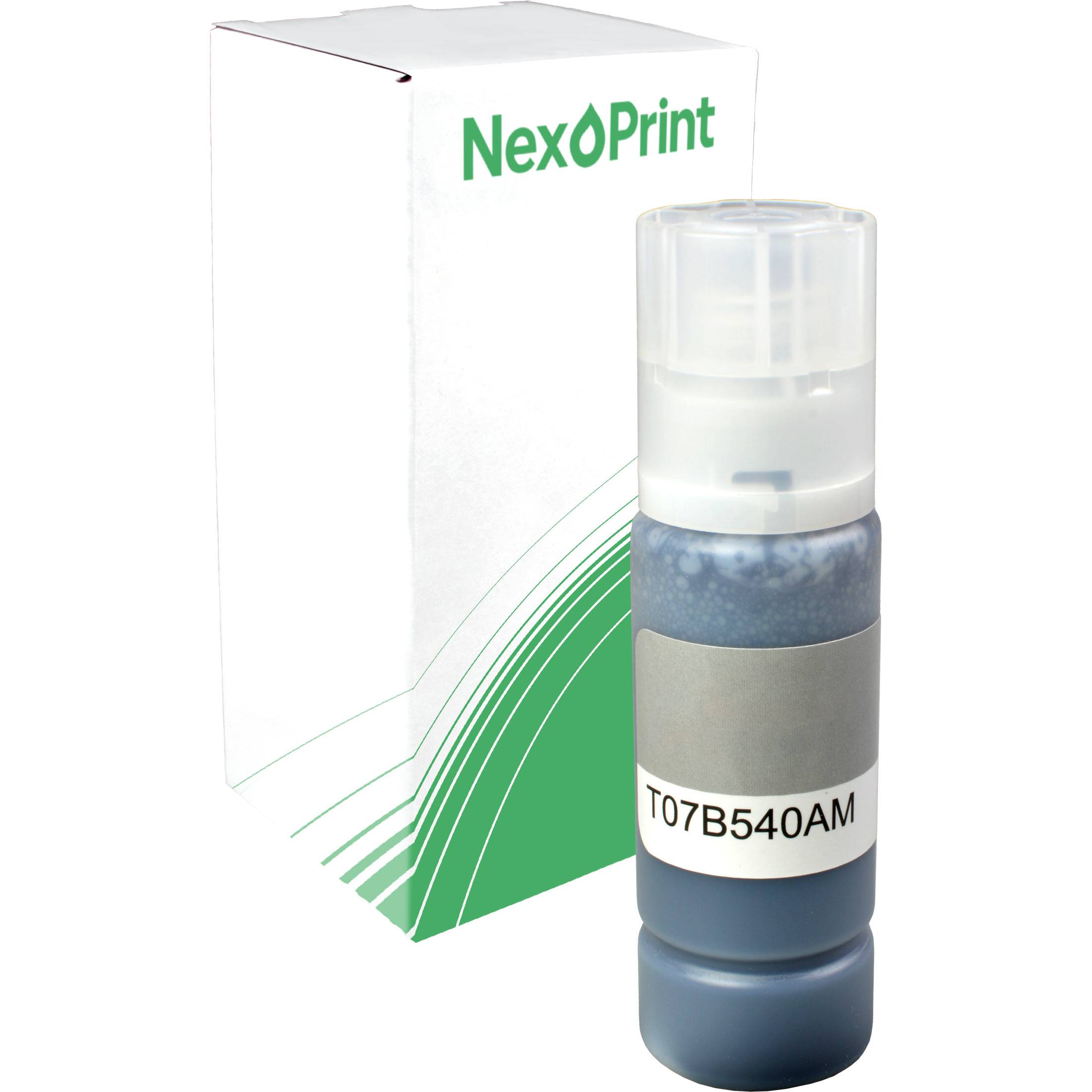 Tintenflasche mit der Beschriftung 