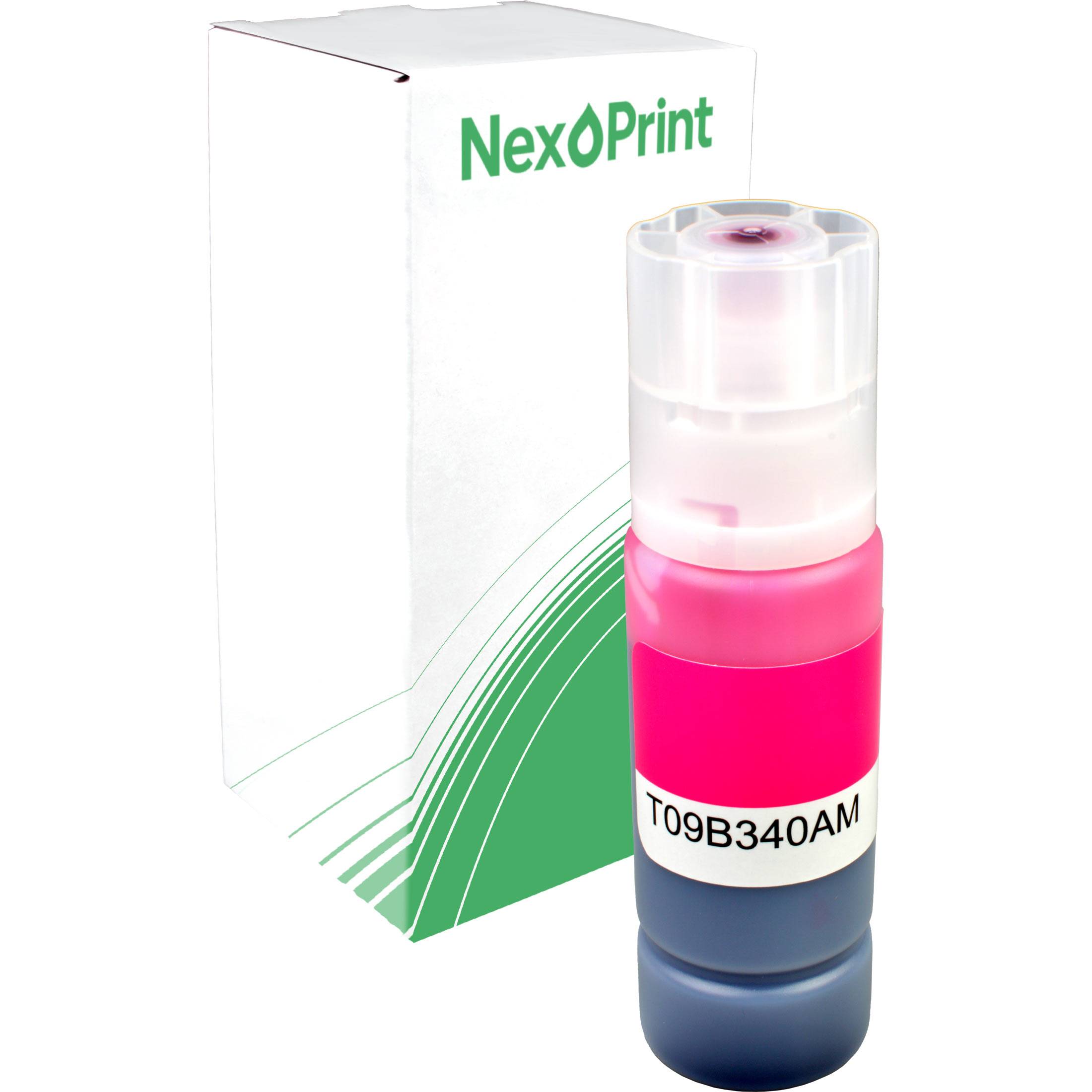 Pinke Druckerpatrone mit der Beschriftung 