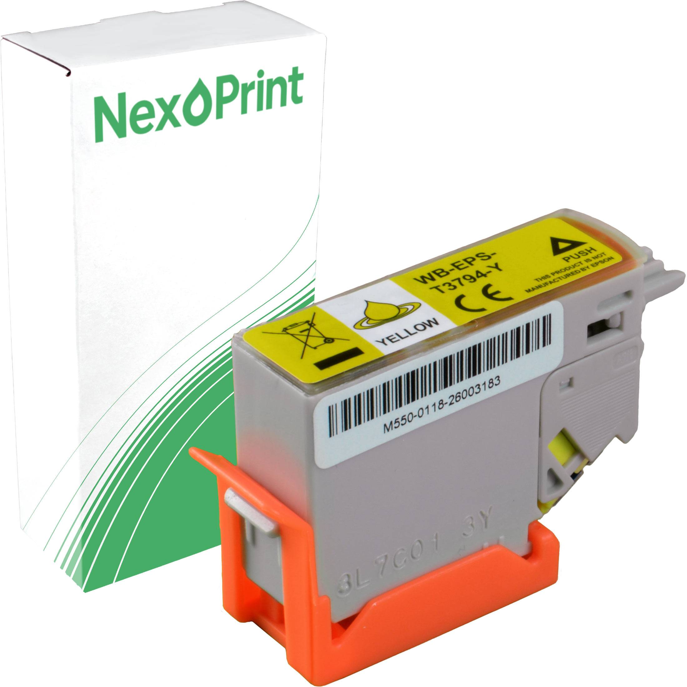 Eine Druckerpatrone mit der Aufschrift 