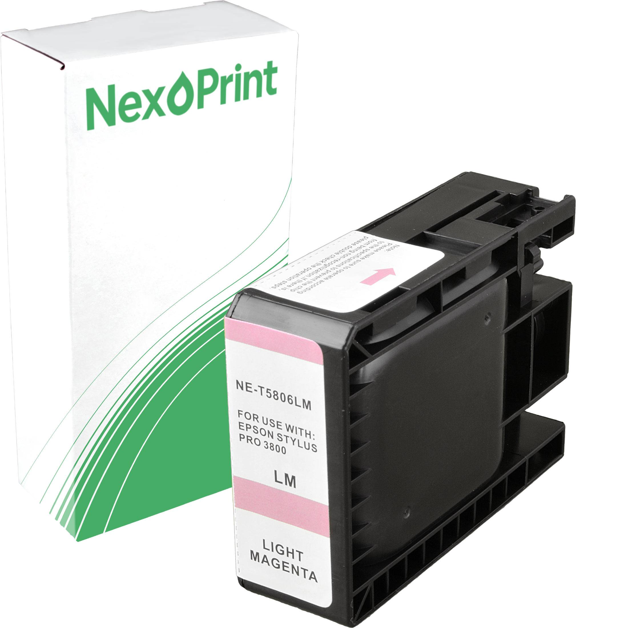Hellmagenta-Tintenpatrone für Epson Stylus Pro 3800 von NexPrint.