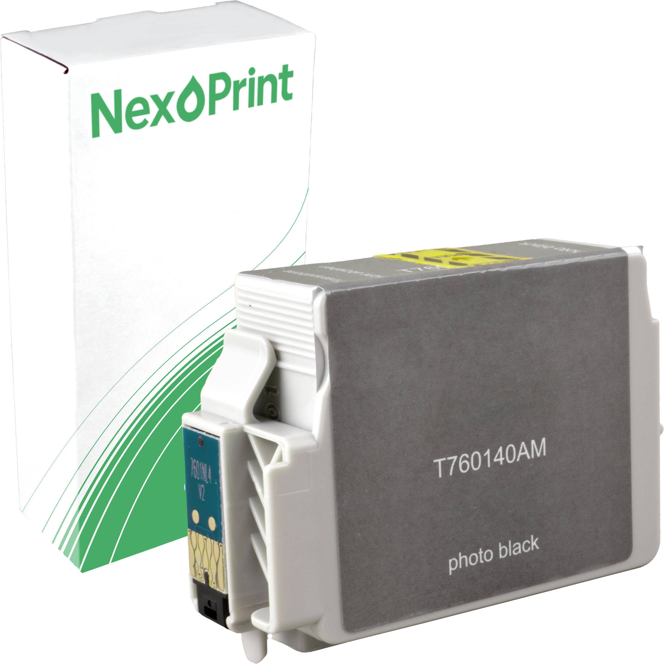 „Schwarze Fotodruckkassette mit der Bezeichnung T760140AM