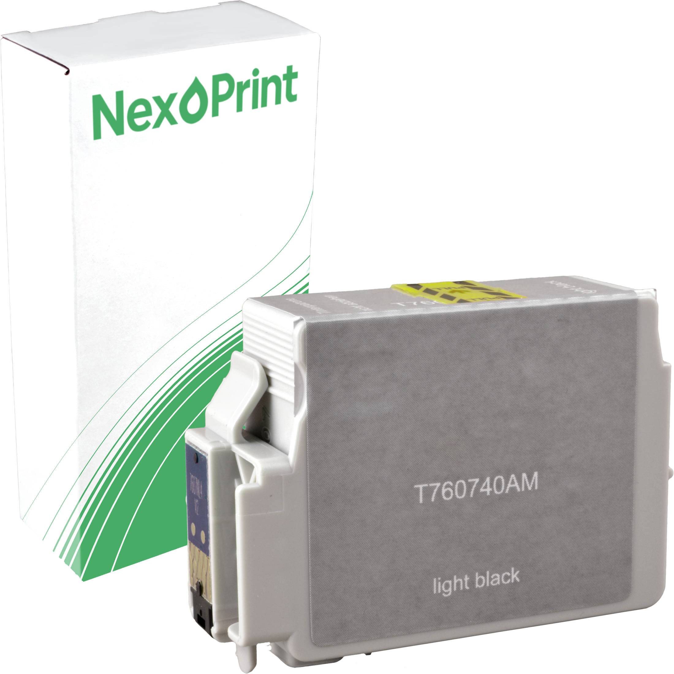 Tintenpatrone und Verpackung von „NexPrint