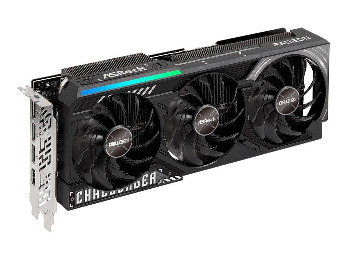 ASRock Challenger Grafikkarte Radeon RX 9070 XT 16 GB GDDR6 PCIe 5.0 x16 3 x DisplayPort HDMI