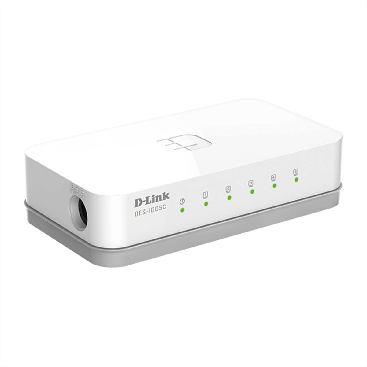 DLink Deutschland 5-Port FastEthernet Switch DES-1005C/E