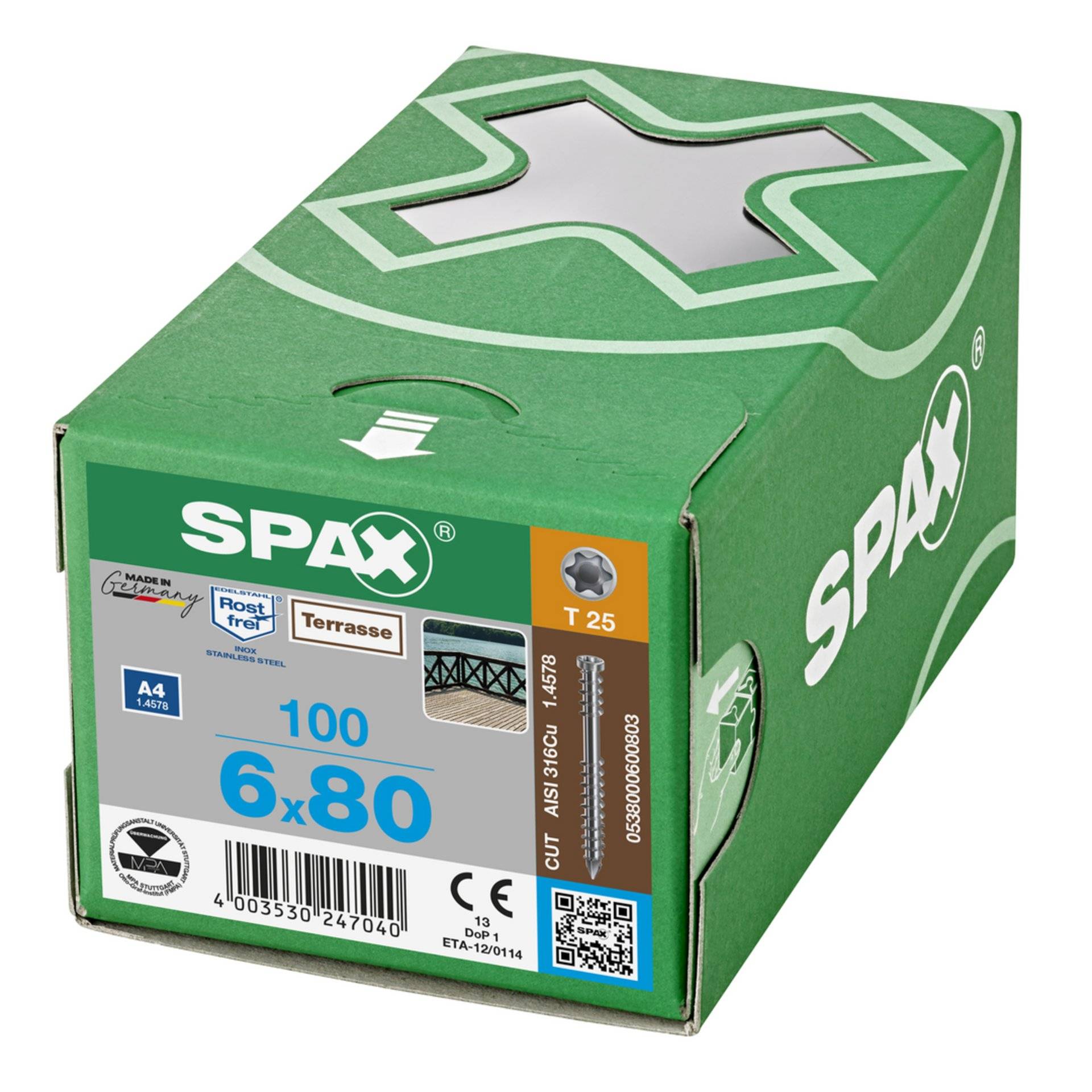 Grüne Box mit der Aufschrift 