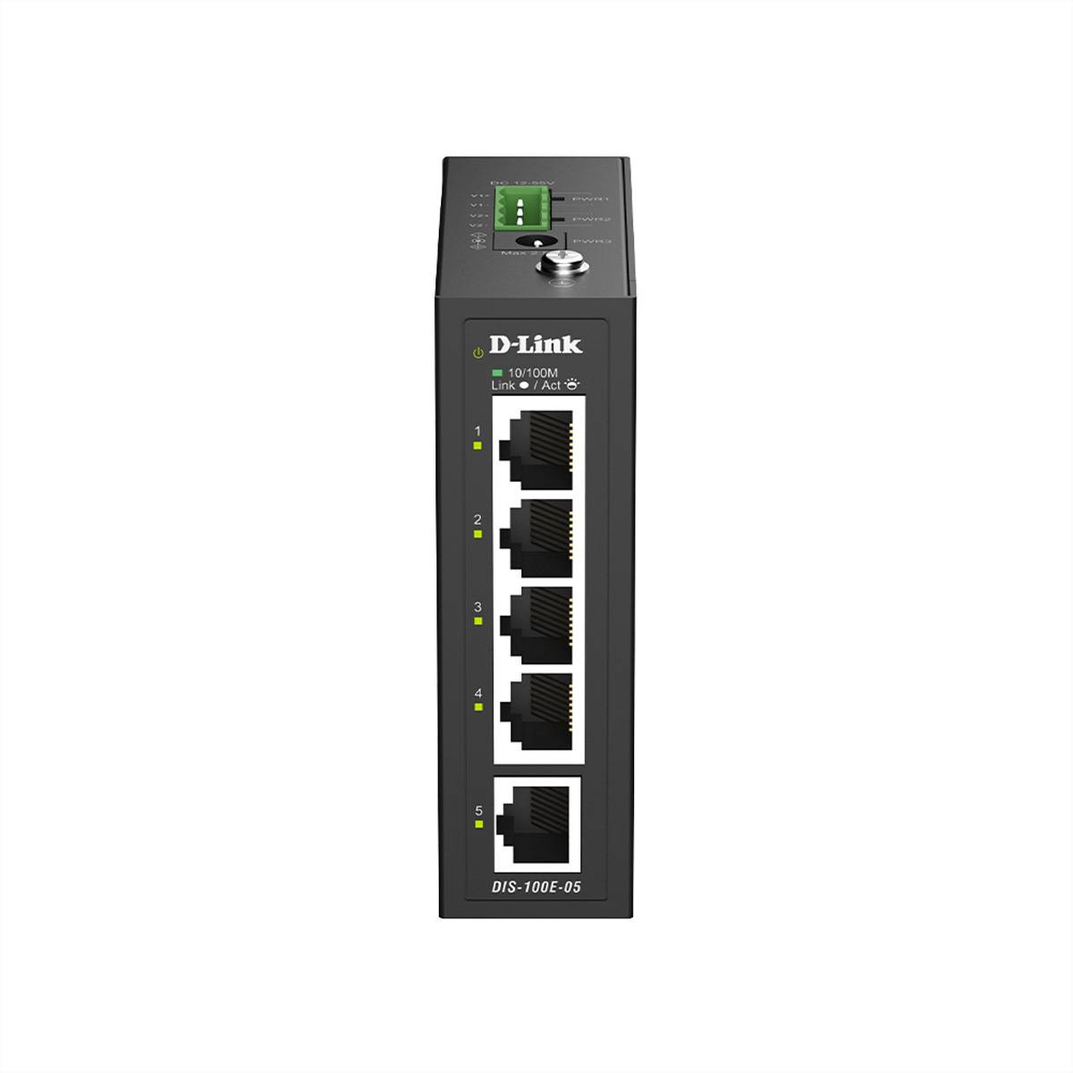DLink Deutschland 5-Port FastEthernet Switch DIS-100E-05