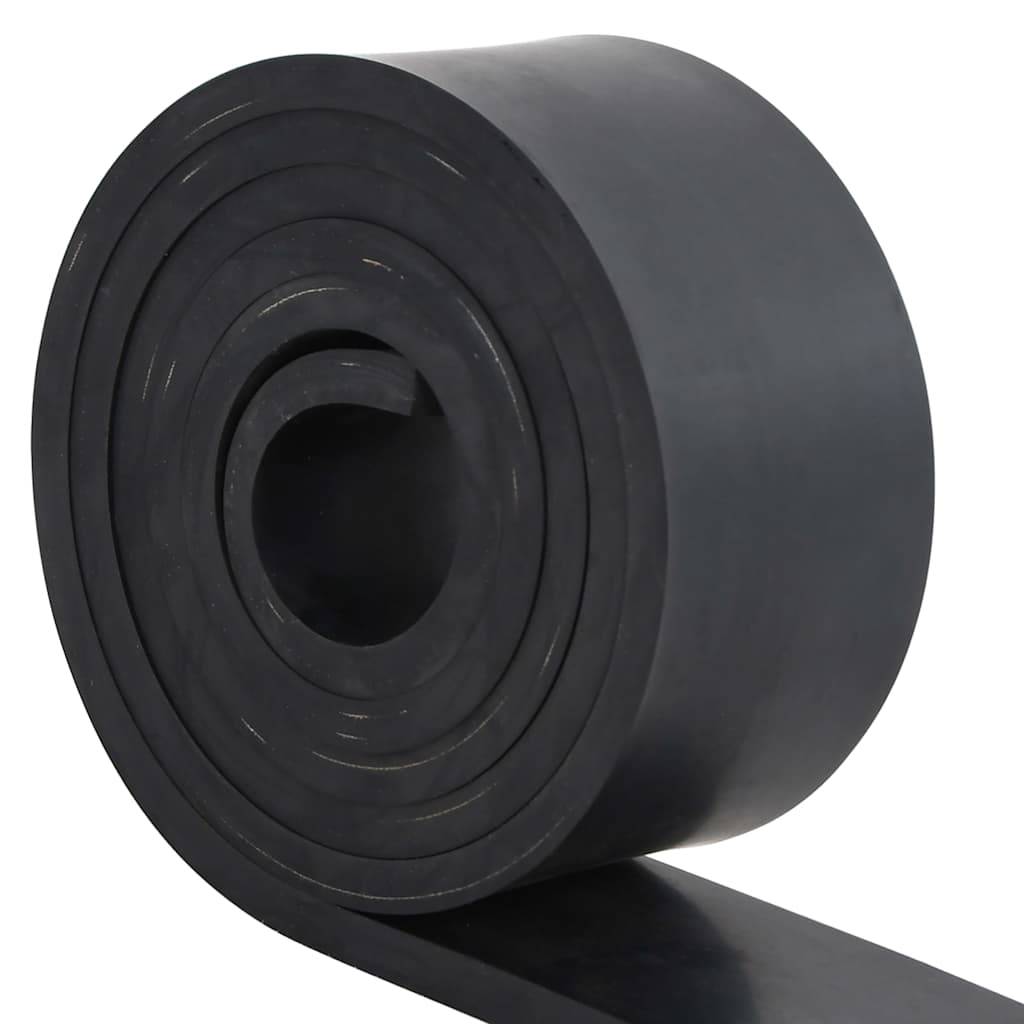 vidaXL Gummileiste für Schneepflug Schwarz 300x8x1 cm