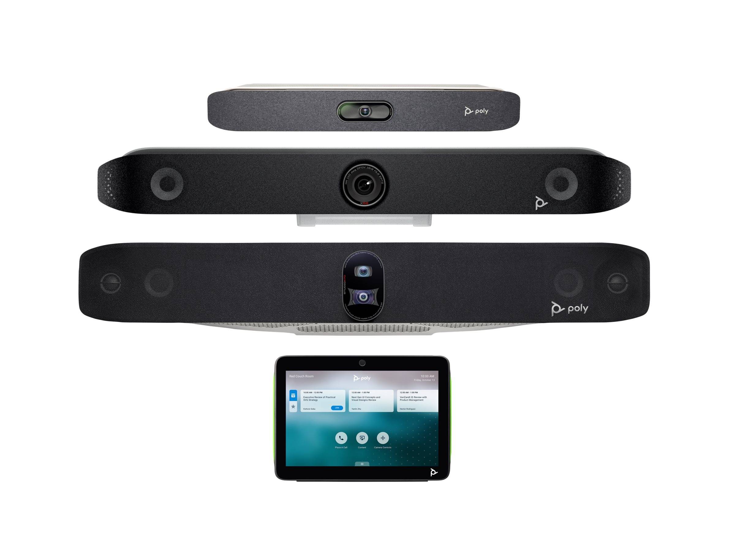 HP Poly Studio X32 - Ohne Netzteil - All-in-One VideoleisteZertifiziert für