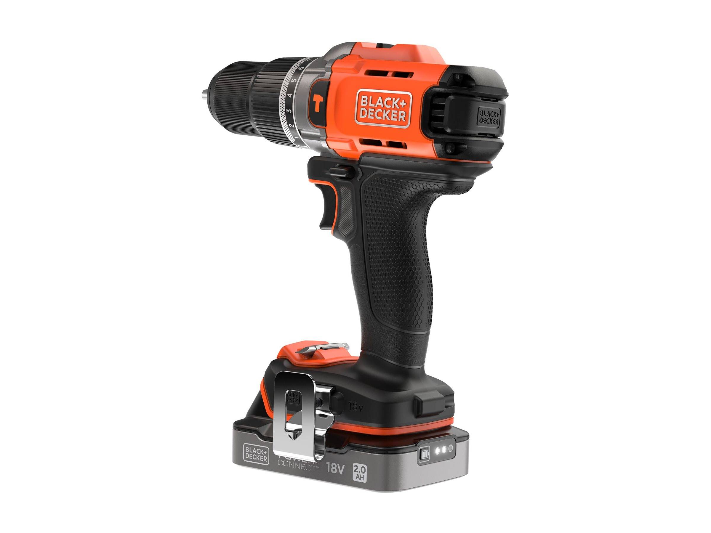 Black & Decker Schlagbohrmaschine/Schraubendrehereinsatzschnurlos 13 mm - 45 N·m