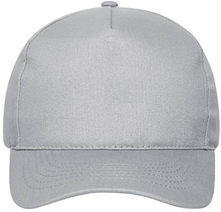 5 Panel Cap 7395243 Größe Uni Farbe hellgrau