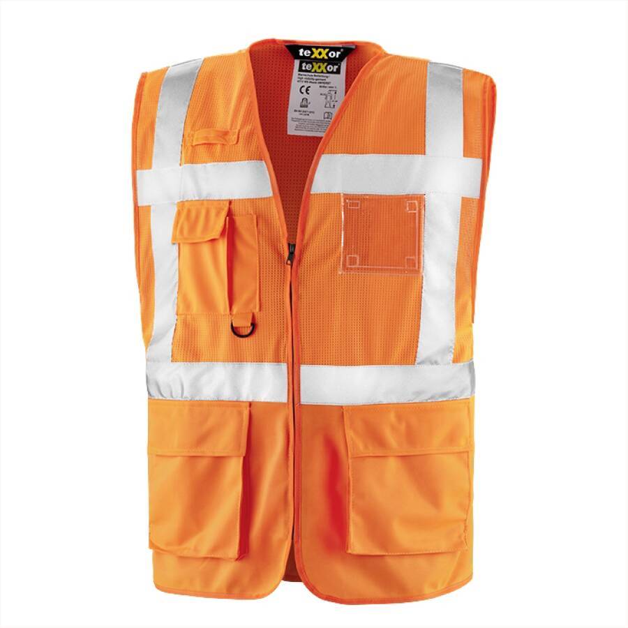 Warnschutzweste Mesh Hi-Viz Klasse 2 4213-L Größe L Farbe warnorange