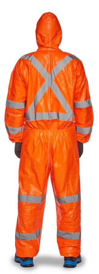 Tyvek® 500 HV Typ 127 D15576908 Größe XXL Farbe warnorange Ausführung ohne Füßlinge