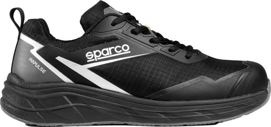 Sicherheitshalbschuh S3S Sparco Chris ESD BTB0013BOK11NRGS-44 Größe 44 Farbe schwarz Typ Halbschuh Modell Chris Schutz