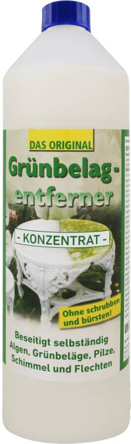Grünbelagsentferner 8267303 Inhalt 1 l Gebindeart Flasche pH-Wert alkalisch