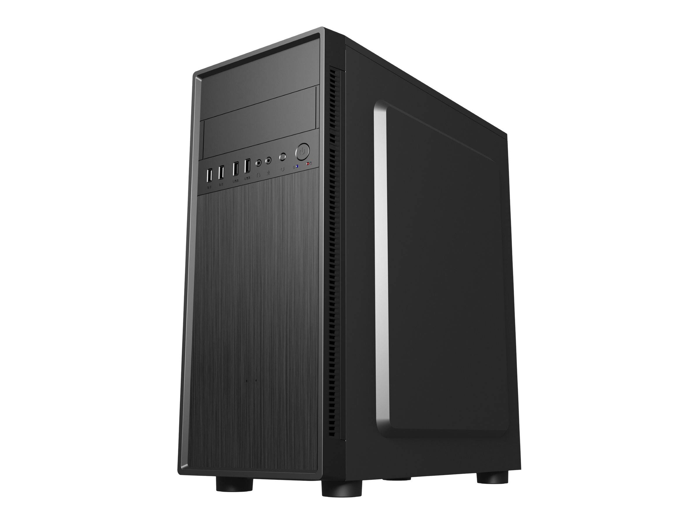 Gembird Fornax 160 - Tower - ATX - keine Spannungsversorgung (ATX)USB/Audio