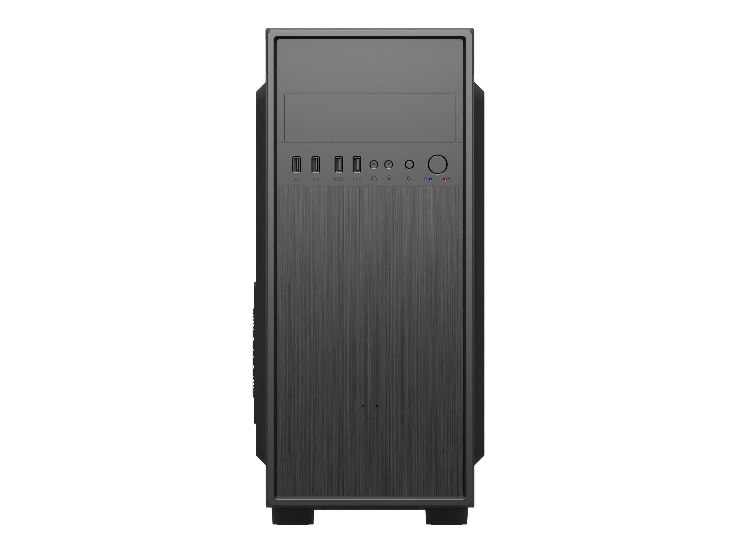 Gembird Fornax 160 - Tower - ATX - keine Spannungsversorgung (ATX)USB/Audio