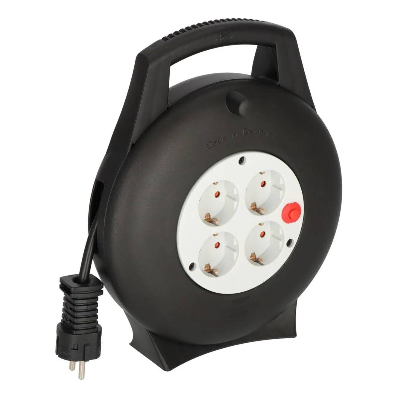 Brennenstuhl Vario Kabelbox, VL2-X, 4-fach, 10m, H05VV-F 3G1,5, 10m, 1 Stk.