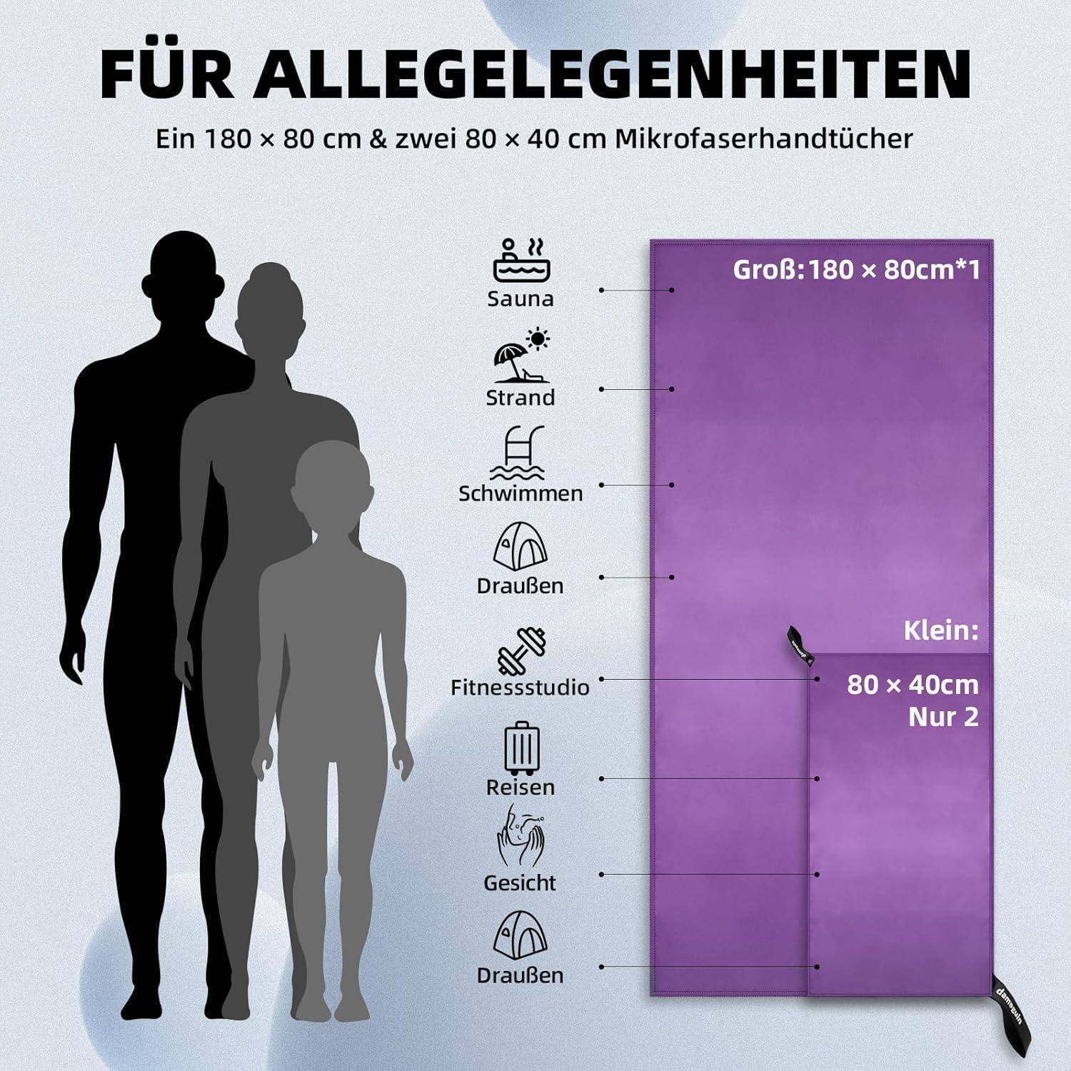 3er-Set Mikrofaser
