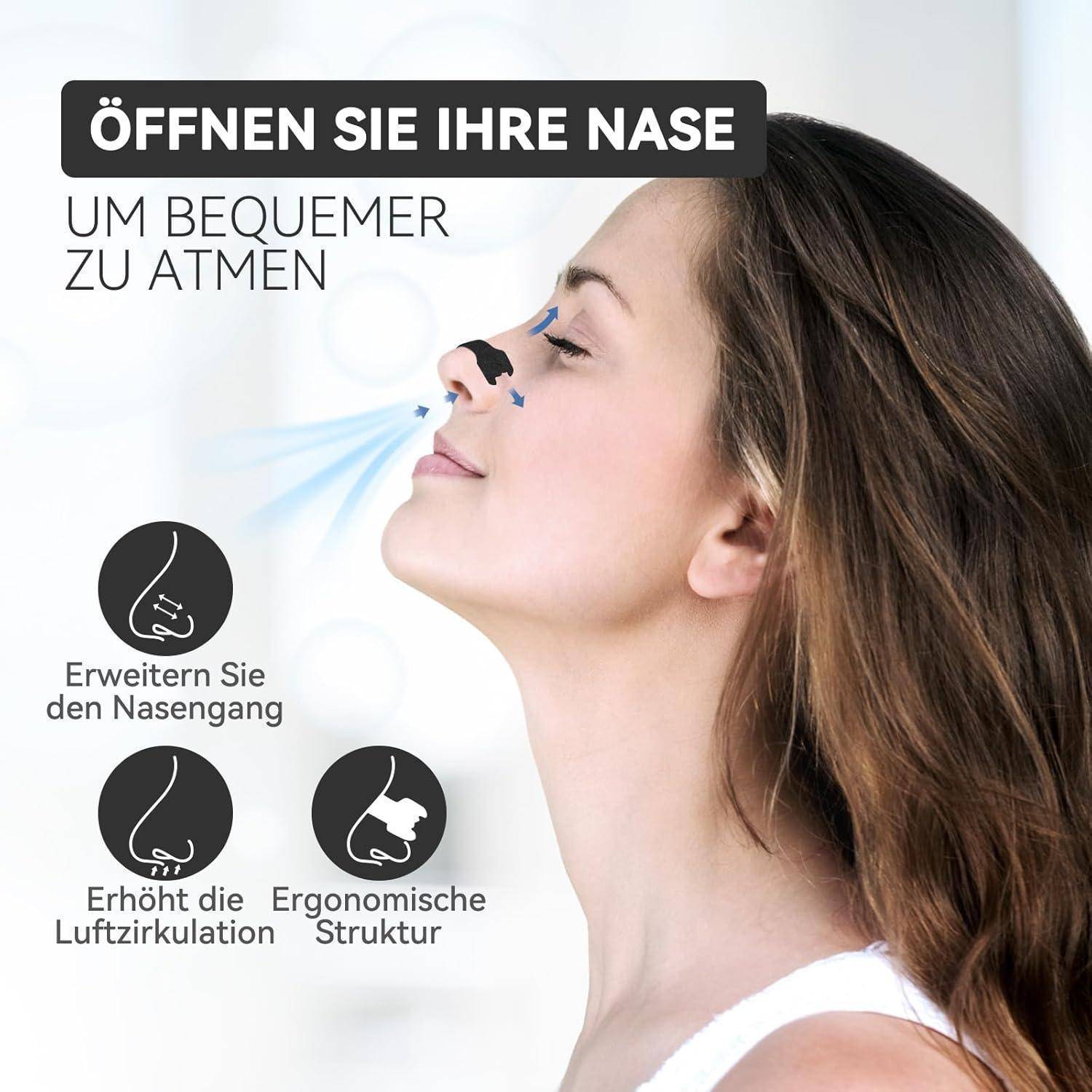 50 Nasenpflaster gegen Schnarchen und Nasenverstopfung