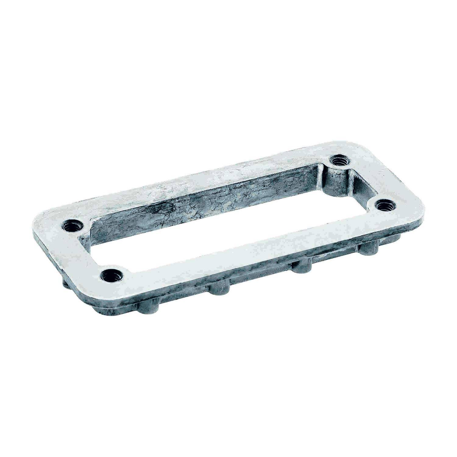 HARTING Han HPR Montagerahmen enlarged, Baugröße 16B, Gewinde M6 Werkstoff Aluminium - 1 Stück