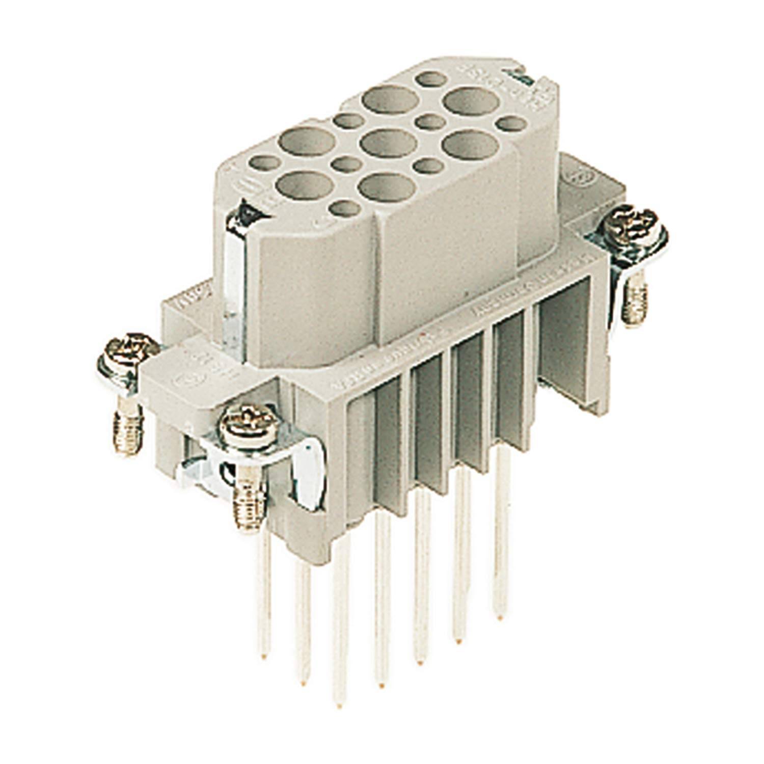 HARTING Han 15D Buchseneinsatz (F) Wickelanschluss, 15-polig+PE 250V, 10A - 1 Stück