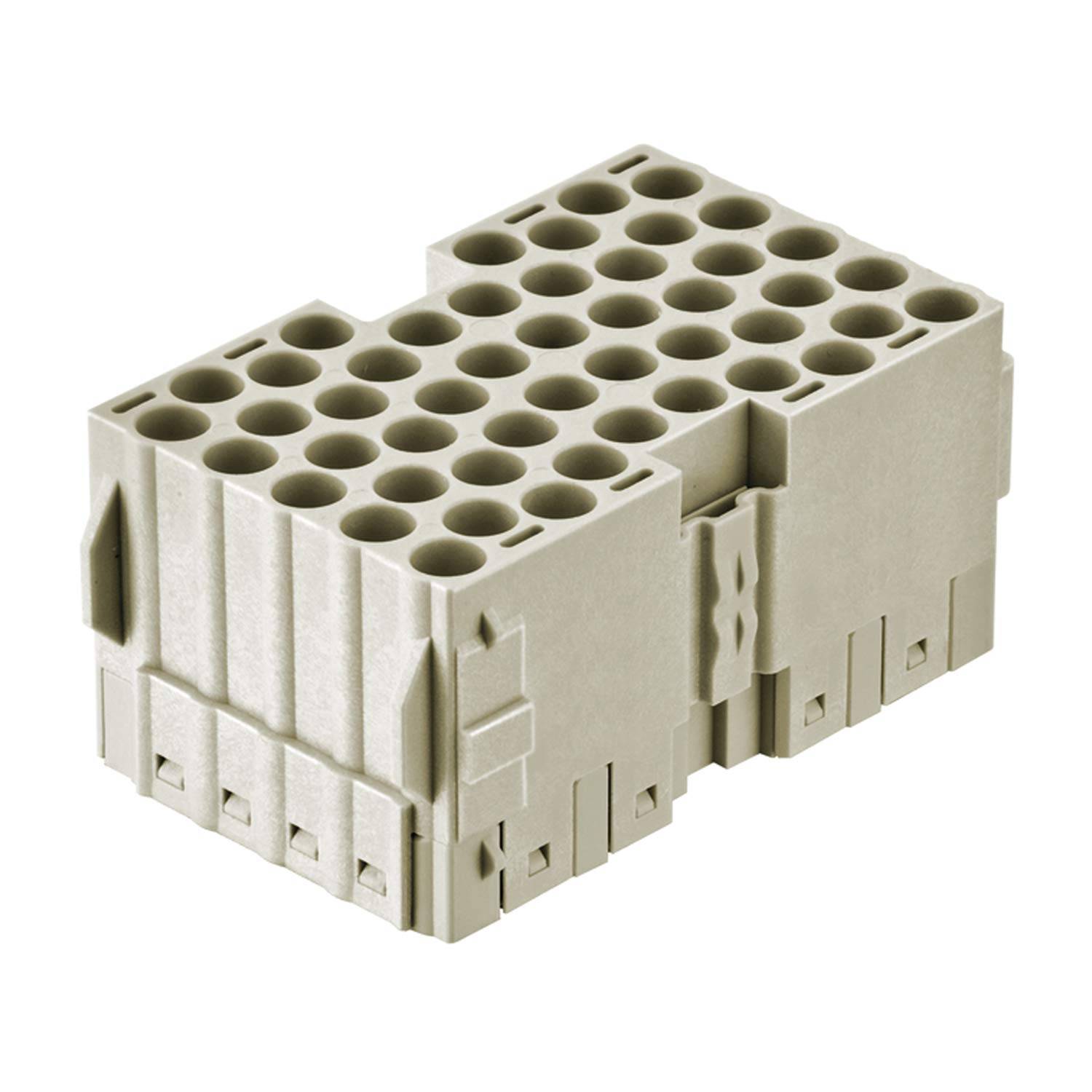 HARTING Yellock Monoblock Gr. 60 Stifteinsatz (M) Crimpanschluss, 48-polig 500V, 16A - 1 Stück